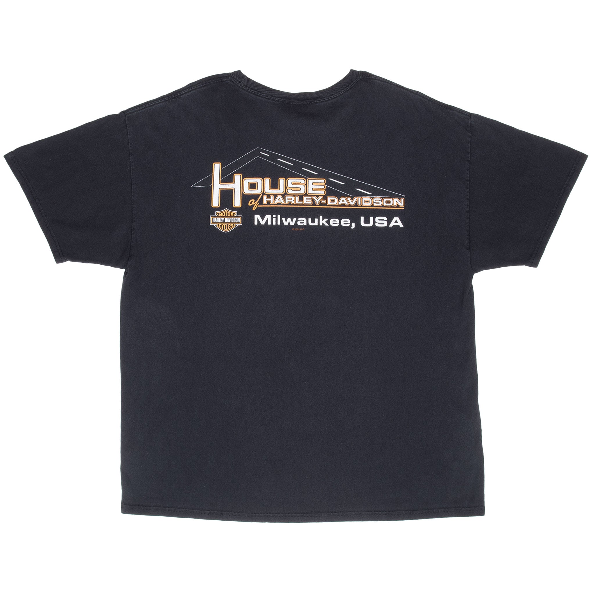 Vintage Harley Davidson 105 Years Anniversary Milwaukee Wisconsin Tee Shirt 2008 Size XL