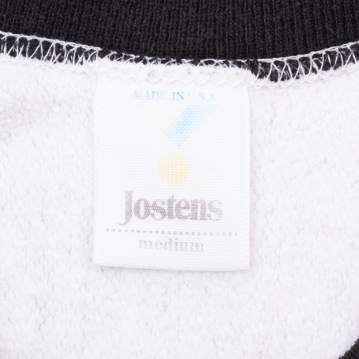 Jostens medium Made in USA neck label inside Pittsburgh Pirates sweatshirt