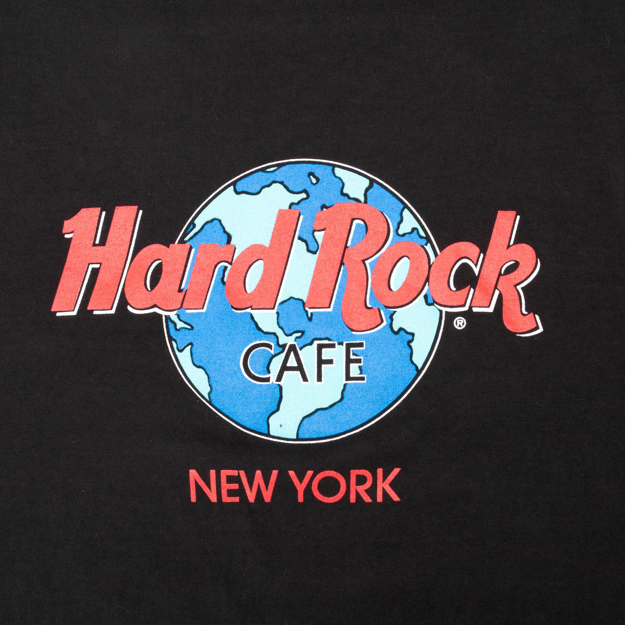 Vintage Hard Rock Cafe New York Tee Shirt 1990S Size XL Made In Usa With Single Stitch Sleeves