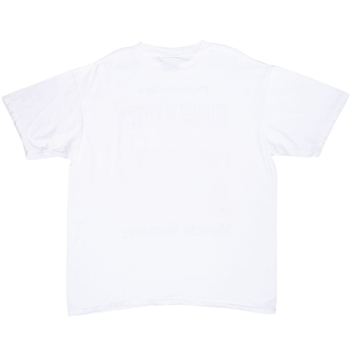 Plain back of white Seattle Mariners short-sleeve T-shirt