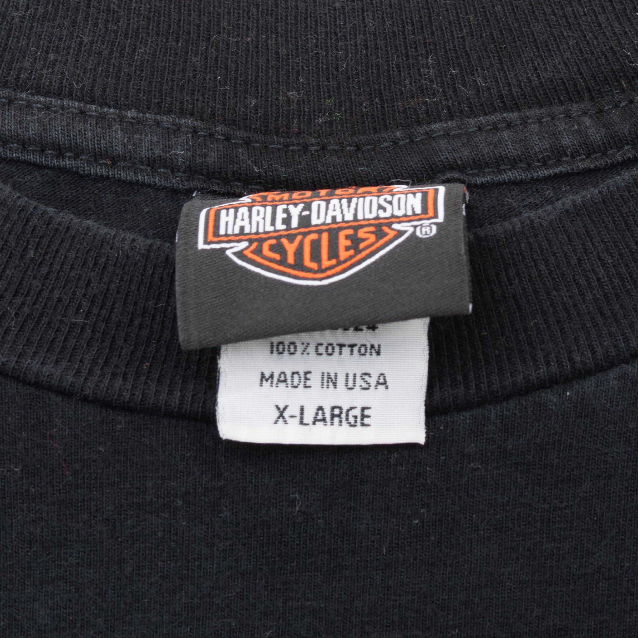 Vintage Harley Davidson Ketchikan Alaska 2007 Tee Shirt Size Large Made In Usa