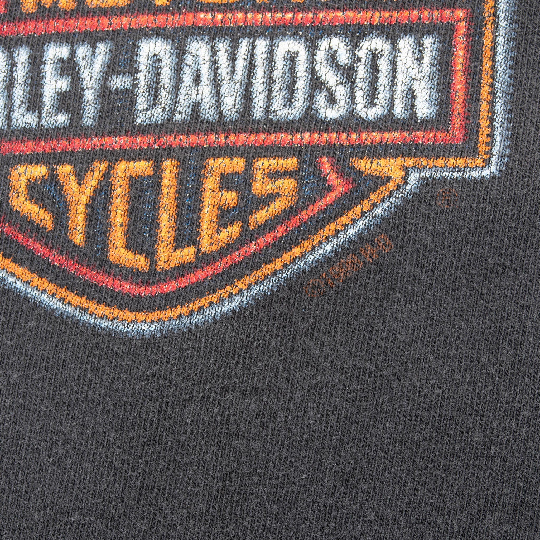 Vintage Harley Davidson Eagle 1998 Tee Shirt Size XL Made In Usa