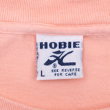 Vintage Surf Monster Niagara Fall Hobie Pink Tee Shirt 1987 Size Small Made In Usa With Single Stitch Sleeves