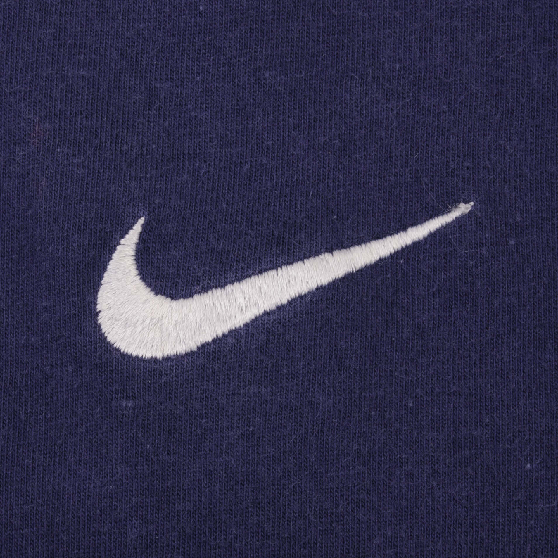 Vintage Nike Classic Swoosh Blue Tee Shirt Size 1990s Size Medium