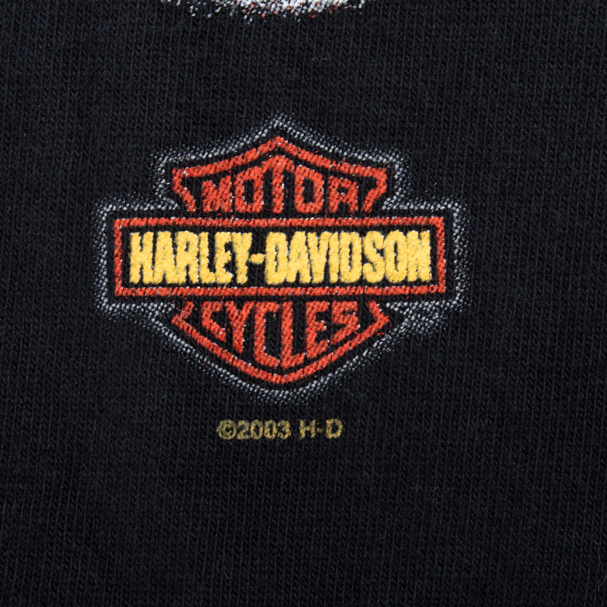 Vintage Harley Davidson Wolf 2003 Tee Shirt Size Large Made In Usa