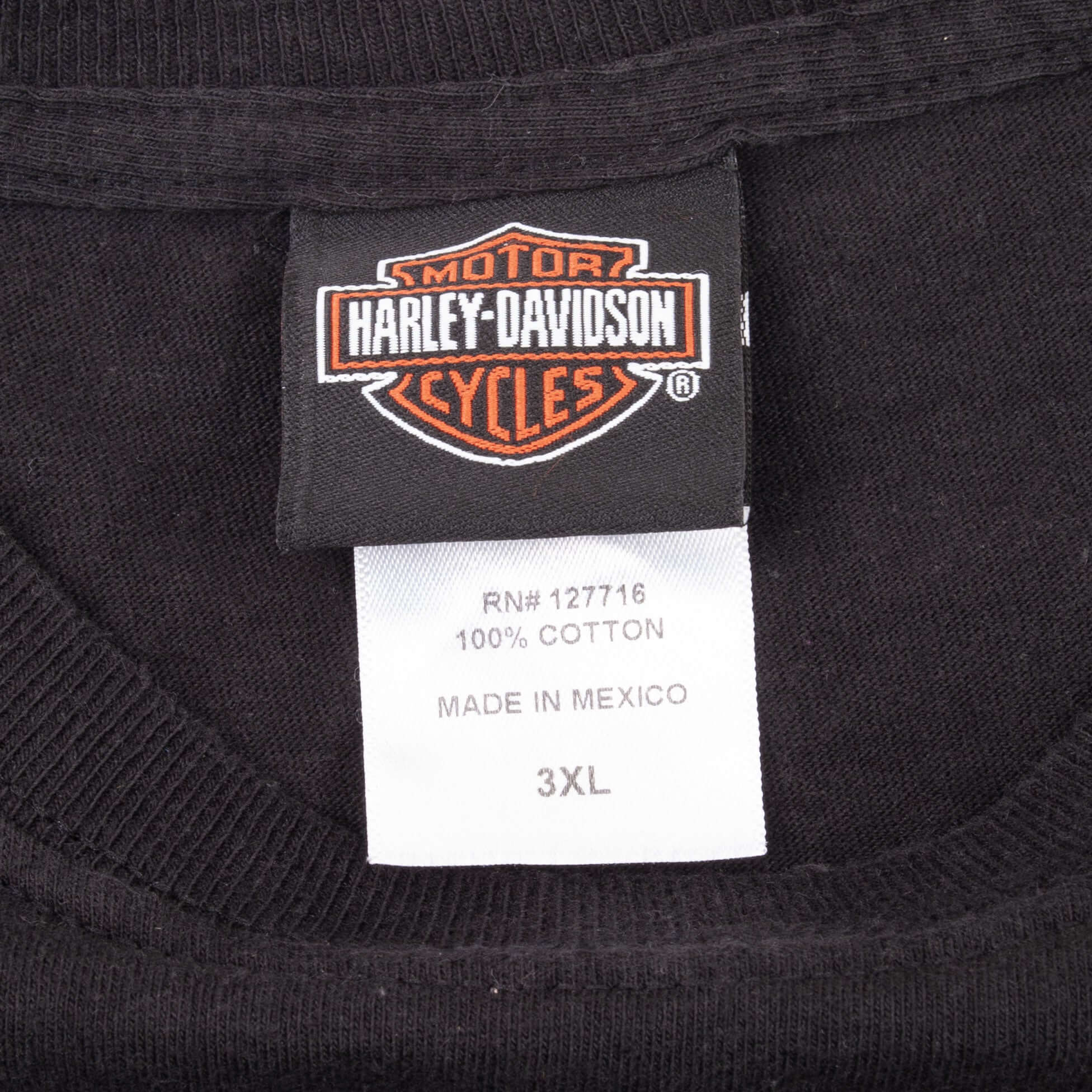 Vintage Harley Davidson Las Vegas Long Sleeve Tee Shirt 2005 Size 3XL Made In USA