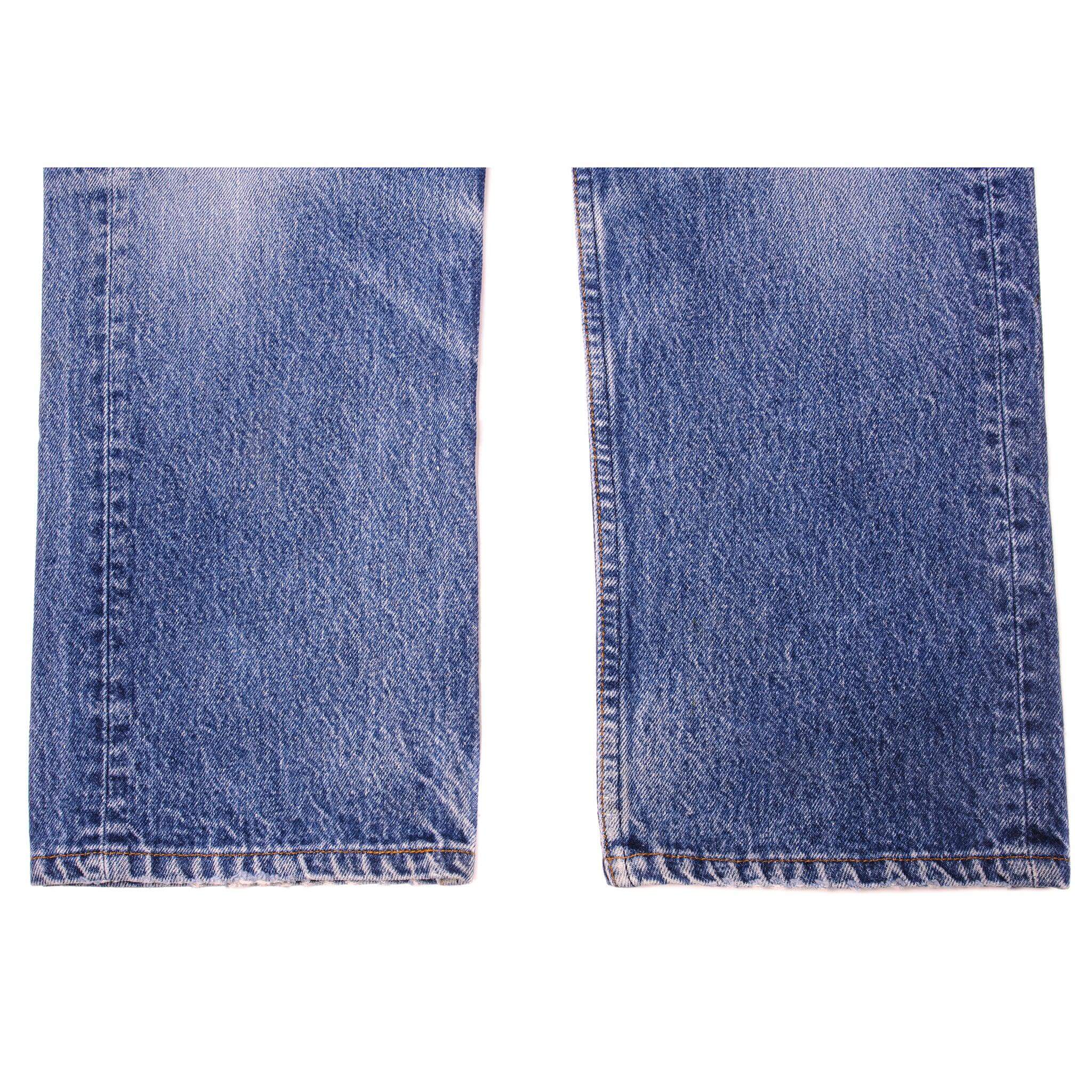 VINTAGE LEVIS 501 JEANS INDIGO SIZE W30 L27 MADE IN USA