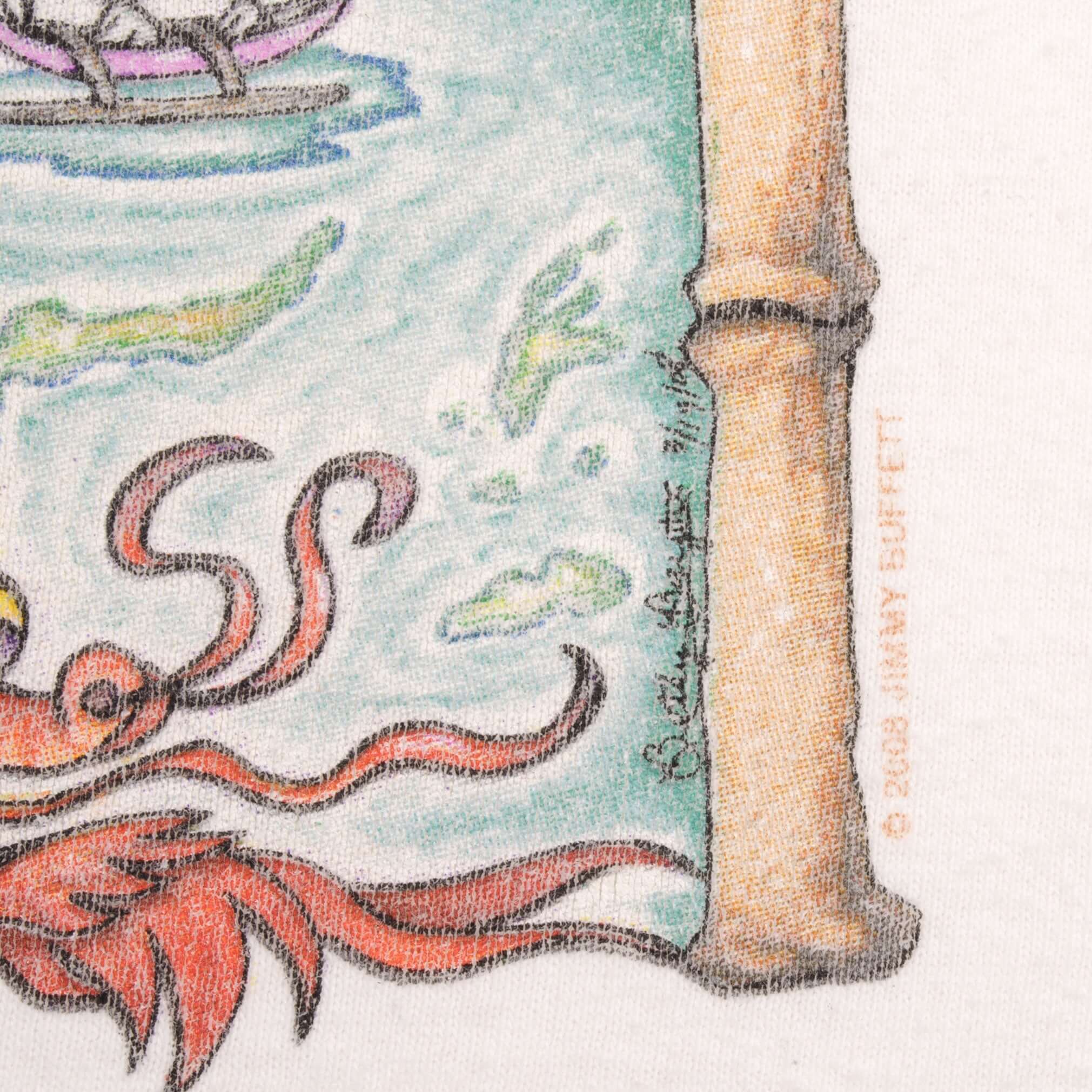 Vintage Jimmy Buffett The Year Still Here 2008 Tee Shirt Size XL