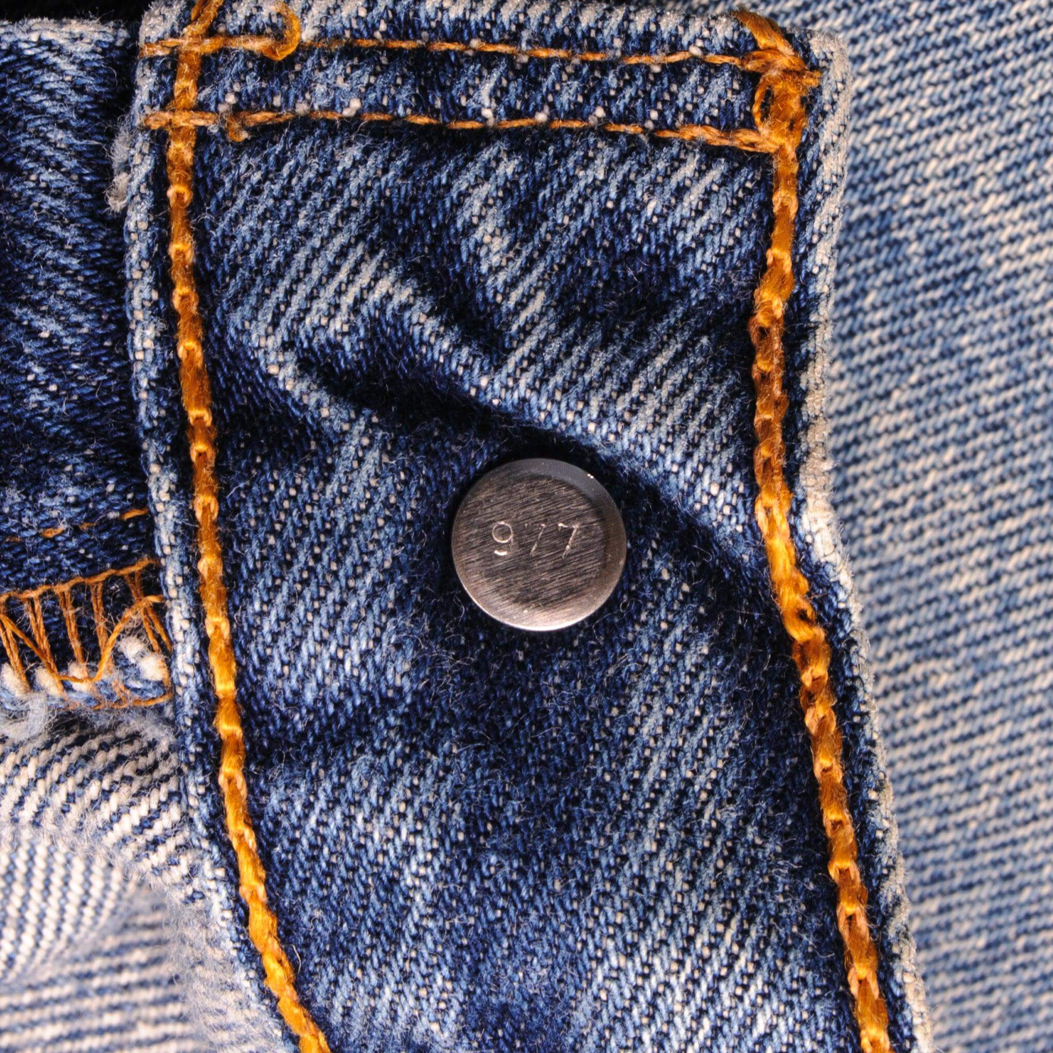 VINTAGE LEVIS 501 JEANS INDIGO 90s SIZE W33 L34 MADE IN USA