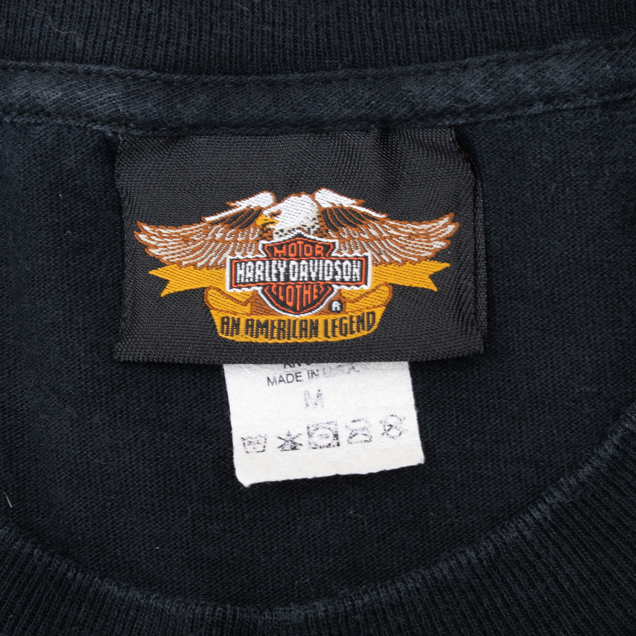 Vintage Harley Davidson Too Hot To Handle 1999 Tee Shirt Size Medium Made In Usa