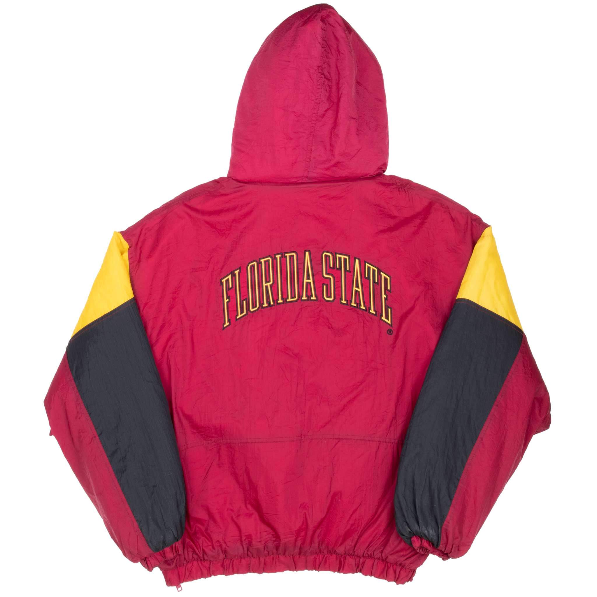 Vintage Ncaa Florida State Seminoles Heavy Pullover Heavy Jacket Size XL 1990S