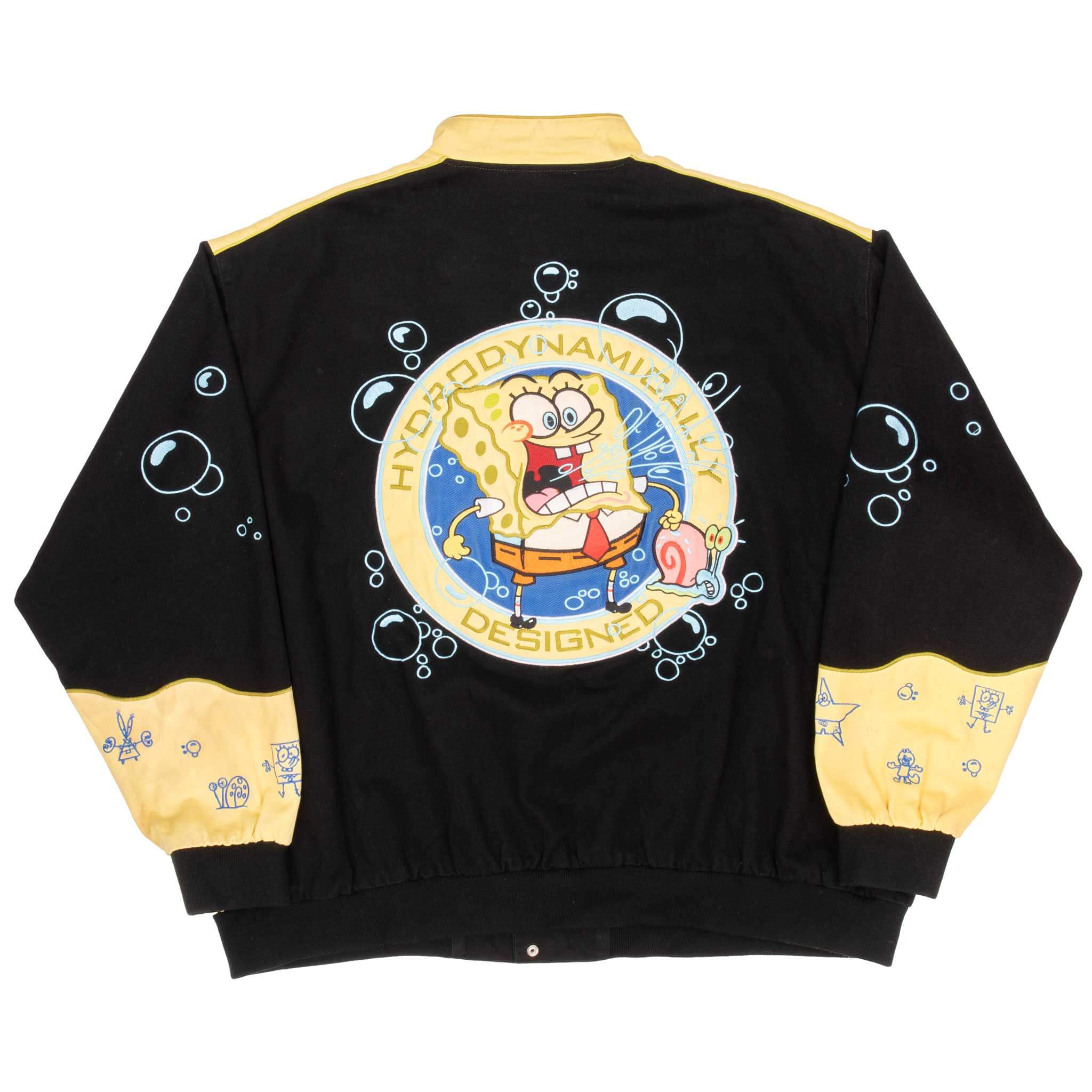 Vintage Sponge Bob Jeff Hamilton Racing Jacket 2006 Size 6XL