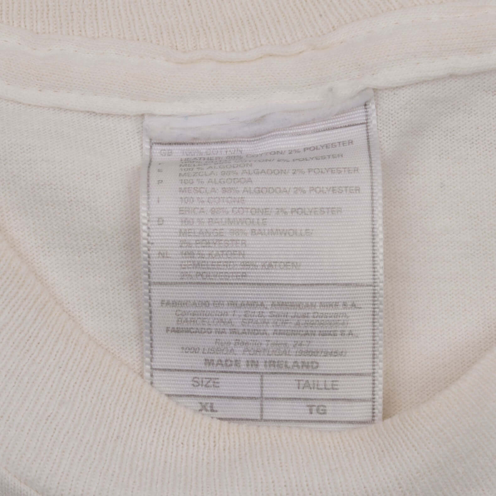 Vintage Moto GP British Grand Prix 1995 Donington Tee Shirt 1995 Size XL