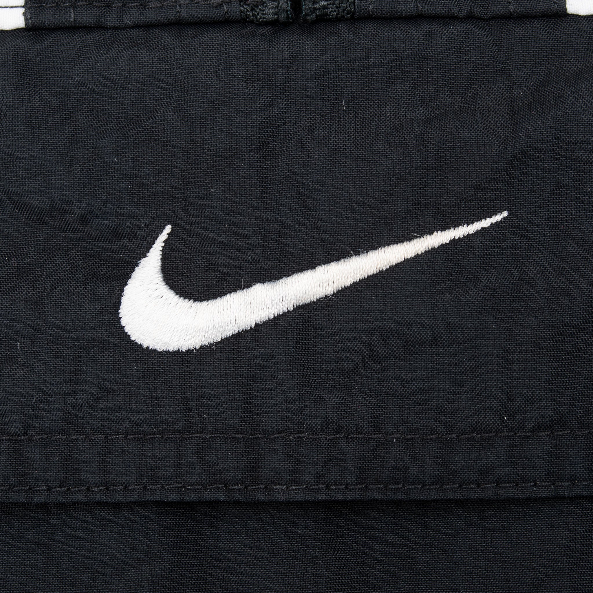 Vintage Nike Center Swoosh Black Pullover Windbreaker Jacket 1990S Size XL