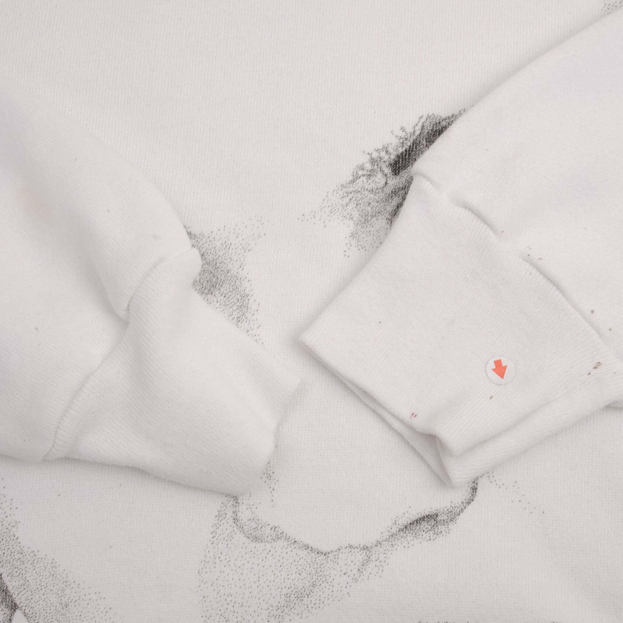 VINTAGE ELVIS PRESLEY 1990S WHITE SWEATSHIRT SIZE LARGE MADE IN USA