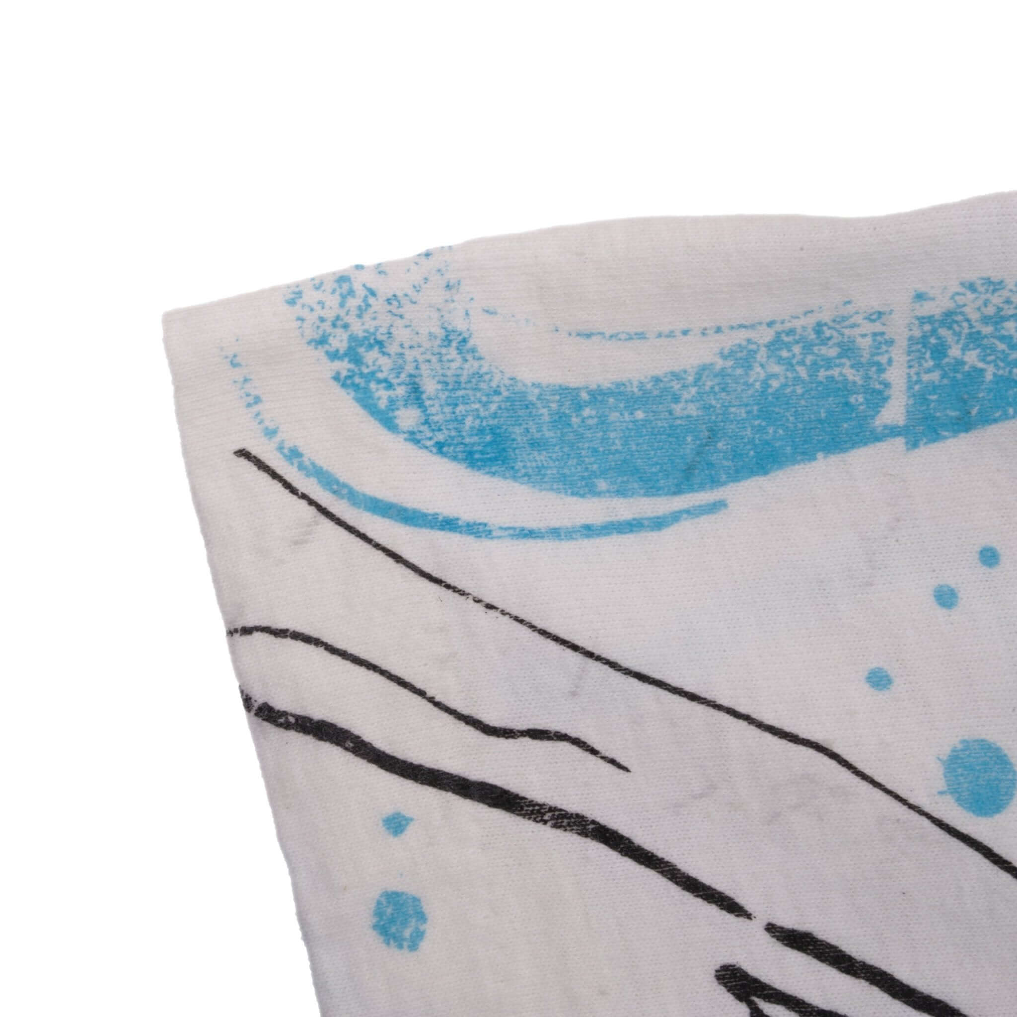 Vintage All Over Print Neil Diamond In the Round 93 Tee Shirt Size Large with single stitch sleeves