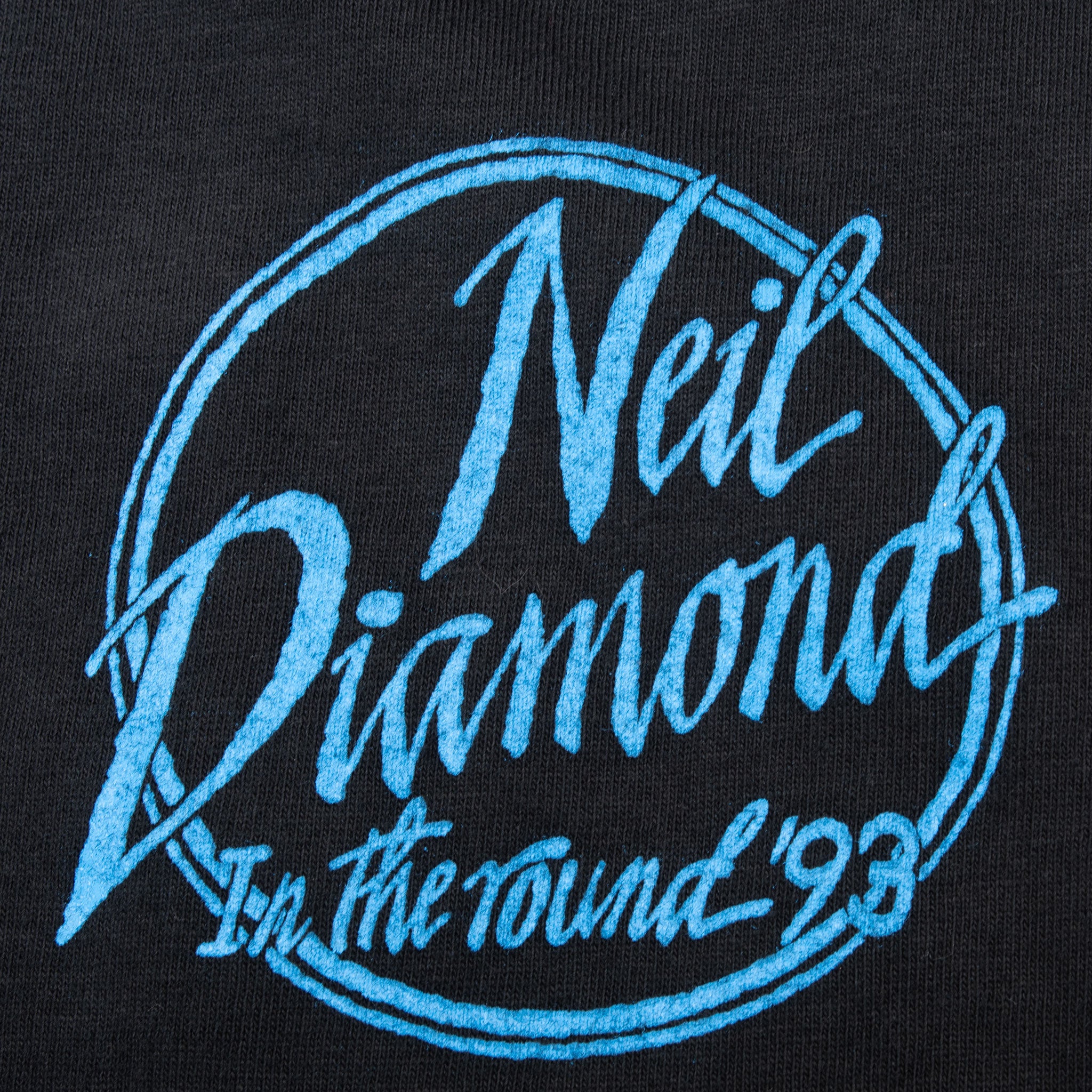 Vintage Neil Diamond In The Round Tour 1993 Tee Shirt Size Medium