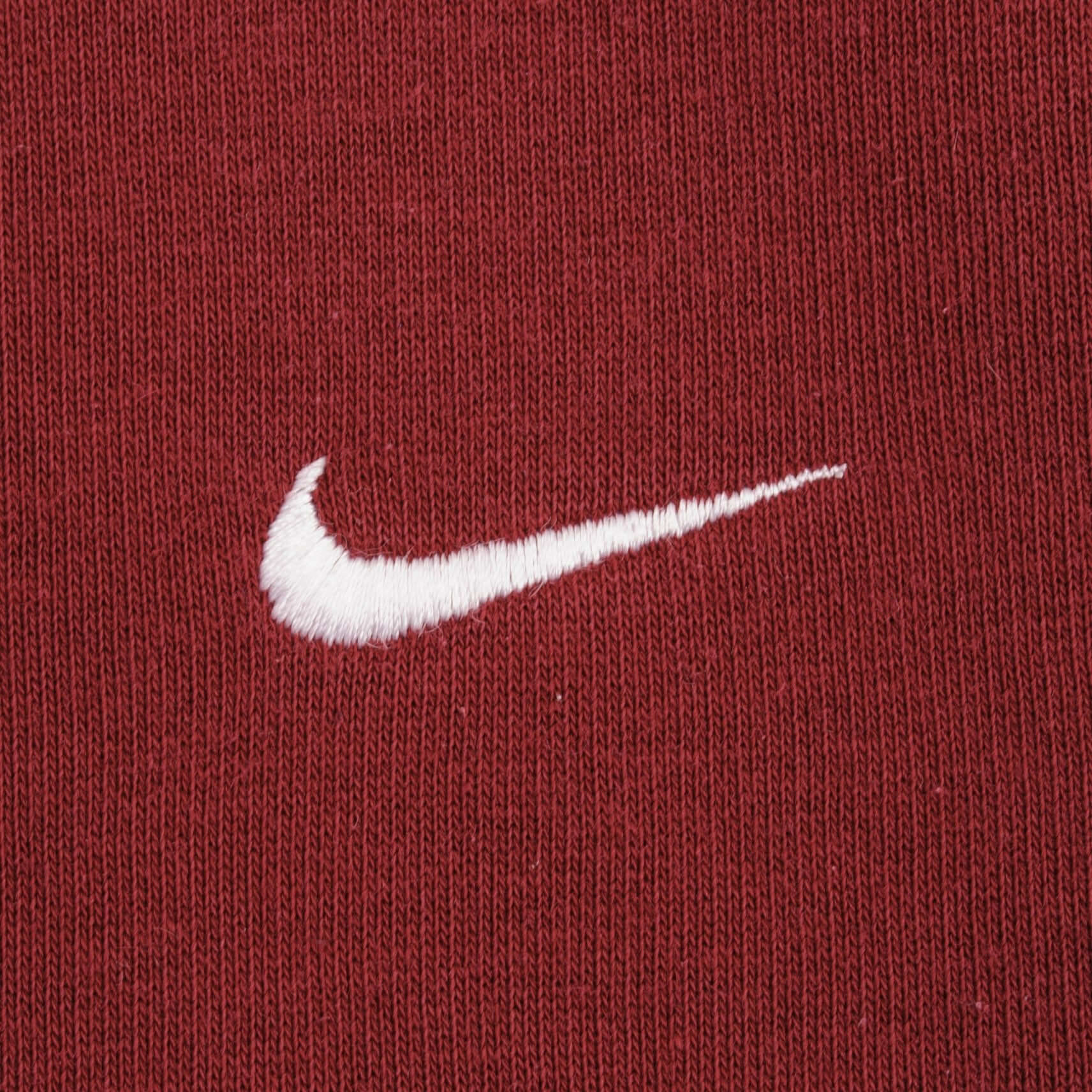 Vintage Red Burgundy Nike Classic Swoosh Sweatshirt 2000S Size 2XL