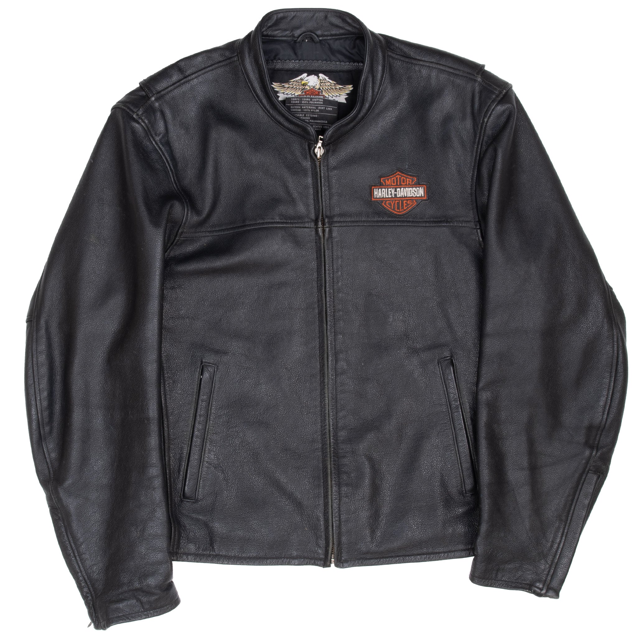 Vintage Harley Davidson Leather Motorcycle Jacket 2006 Size Large