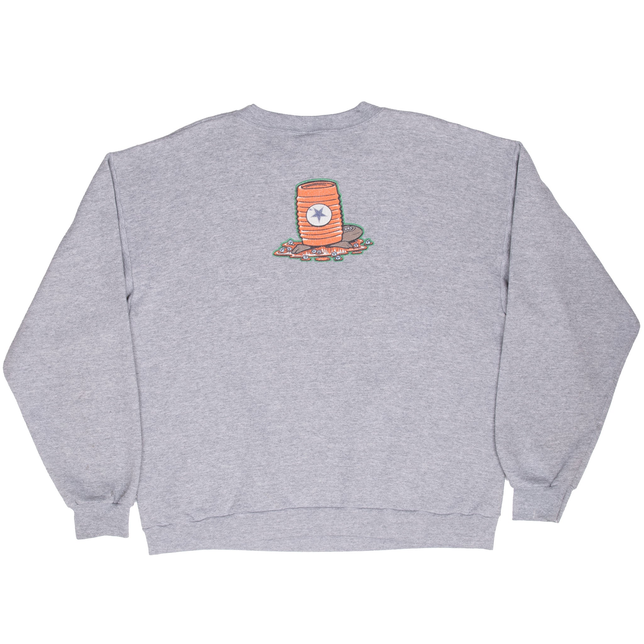 Vintage Nfl Dallas Cowboys Taz Looney Tunes 1994 Sweatshirt Size Large Made In Usa