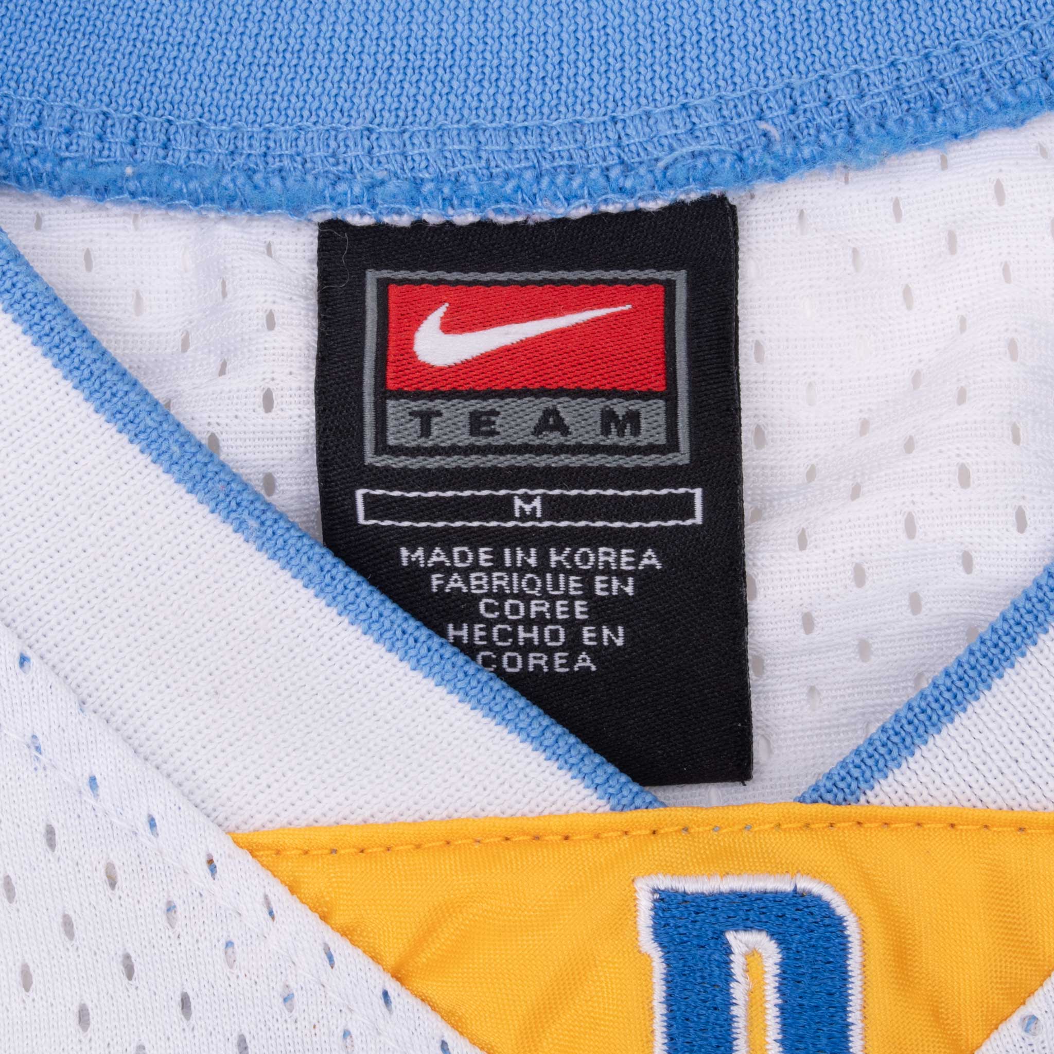 Vintage Nba Denver Nuggets Carmelo Anthony #15 Nike Jersey 2000S Size Medium Youth