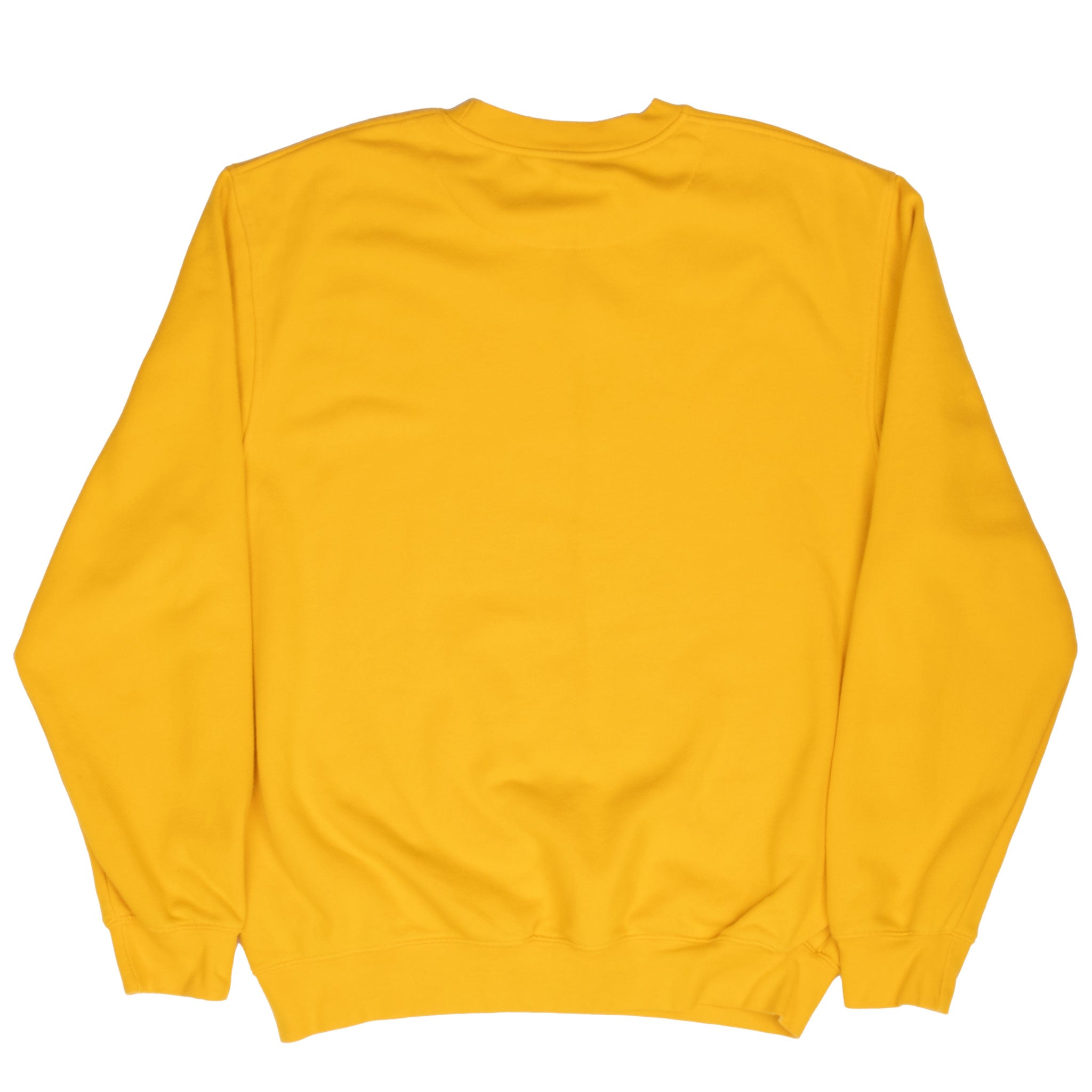 Vintage Nike Classic Swoosh Yellow Sweatshirt 2000S Size Large