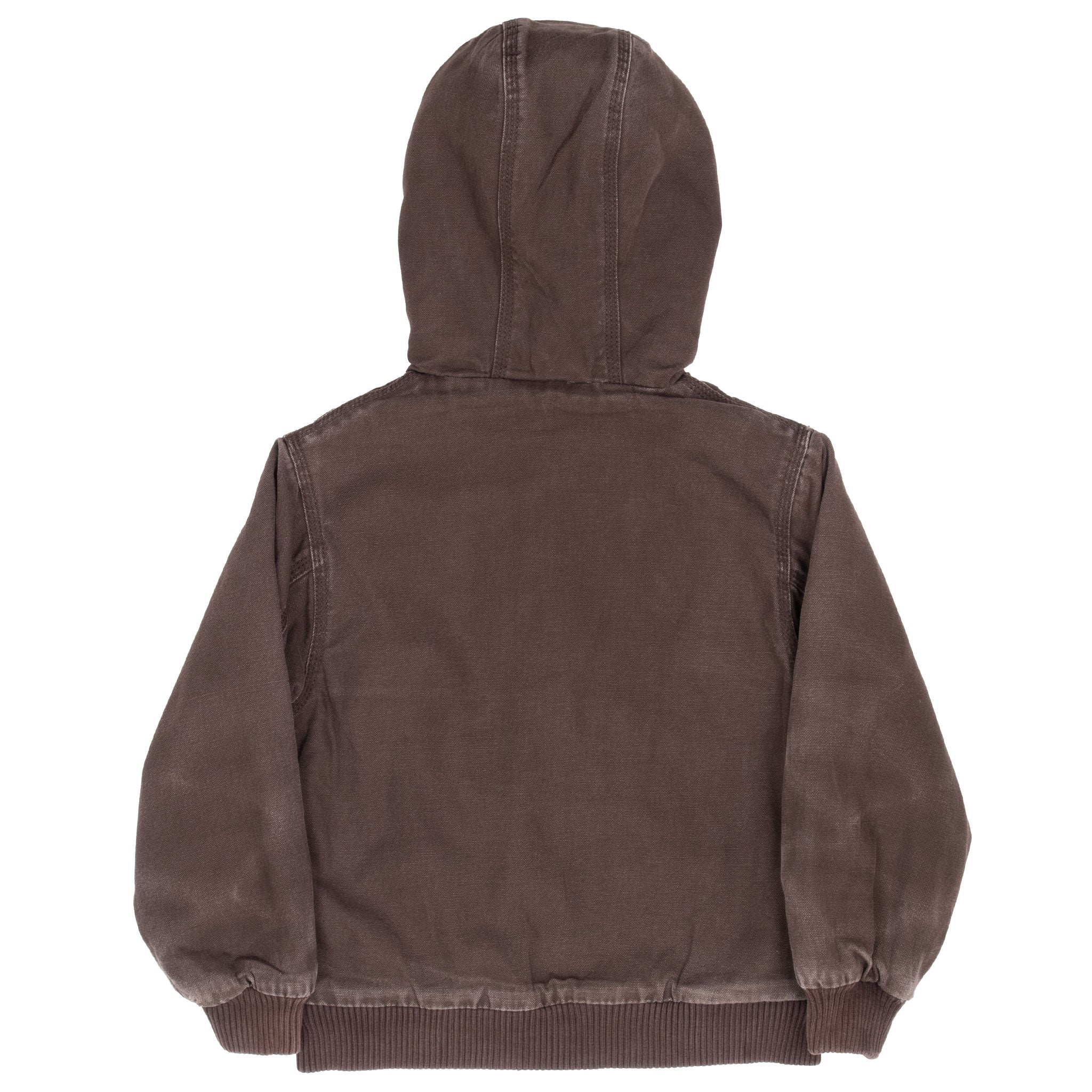 Vintage Carhartt Brown Active Worker Jacket Size Xs Youth