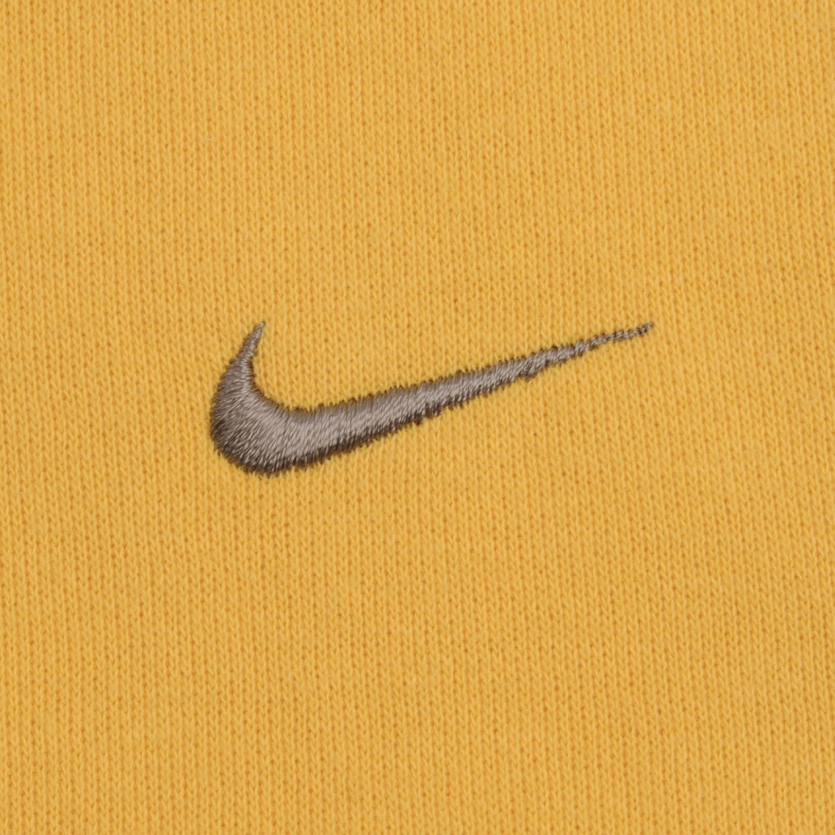 Vintage Nike Classic Swoosh Yellow Sweatshirt 2000S Size Large