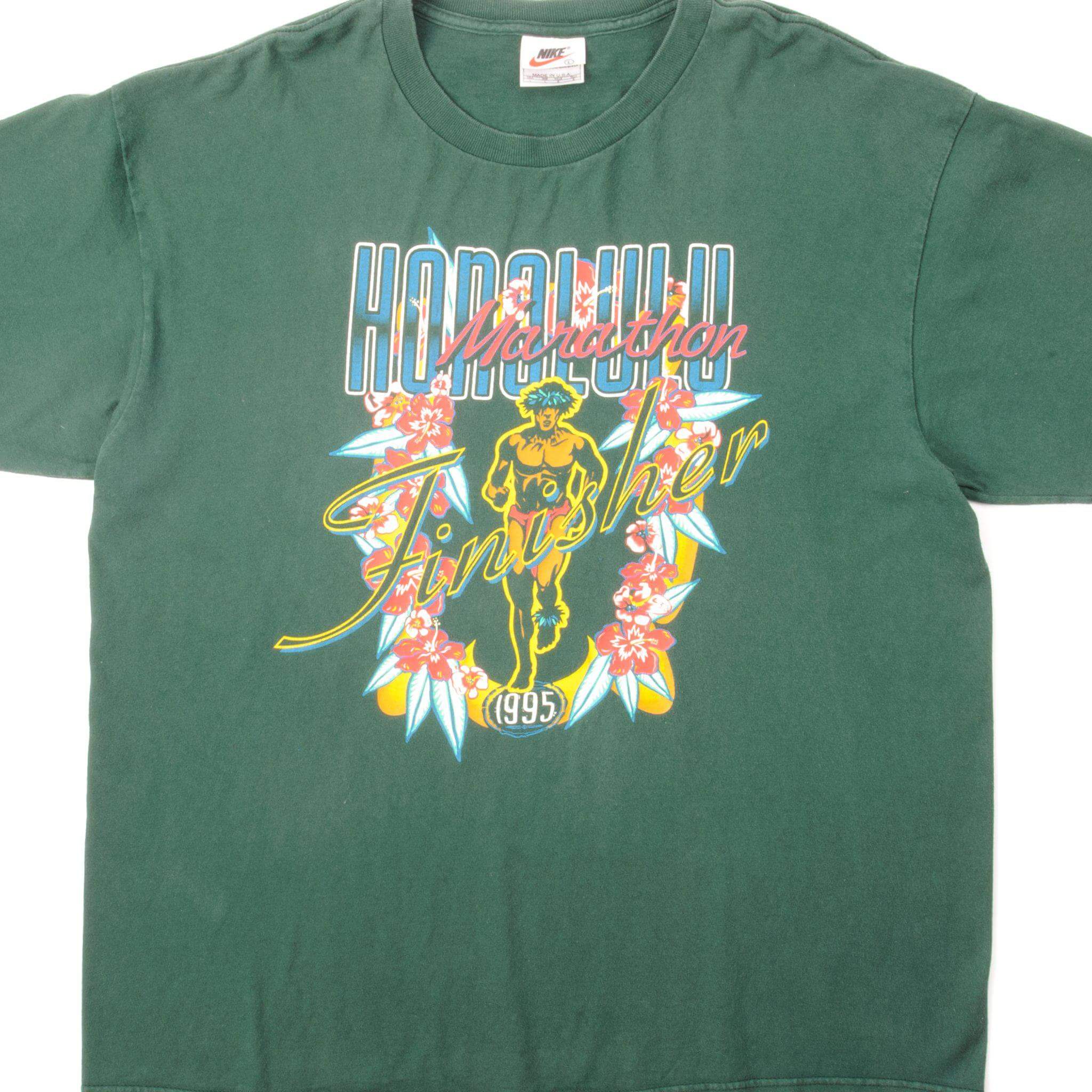 VINTAGE NIKE TEE SHIRT 1995 SIZE LARGE MADE IN USA