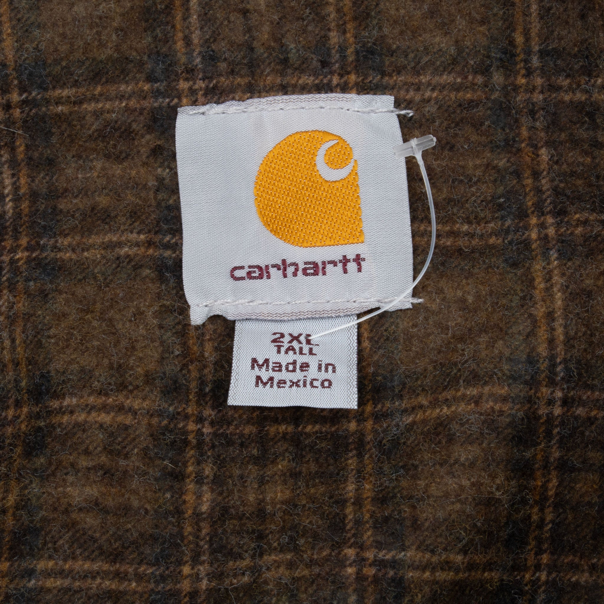 Vintage Carhartt Detroit Style Blanket Lined Jacket 2000S Size 2XL Tall