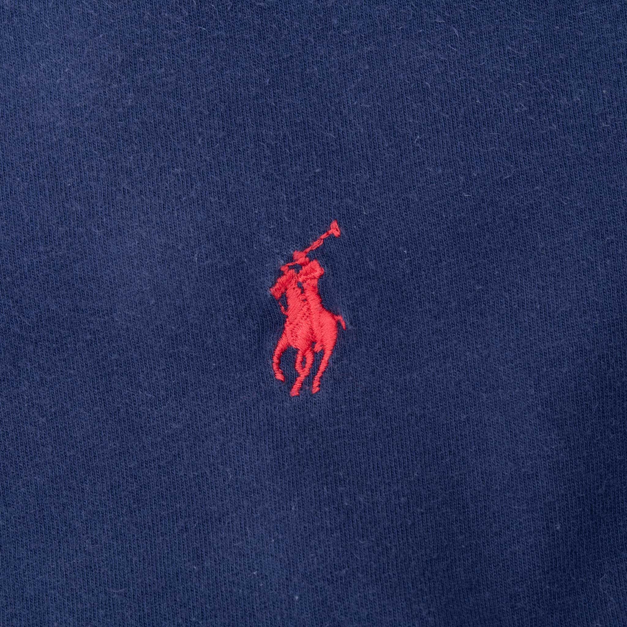 Vintage Polo Ralph Lauren Classic Navy Blue Tee Shirt 1990S Size 2XL