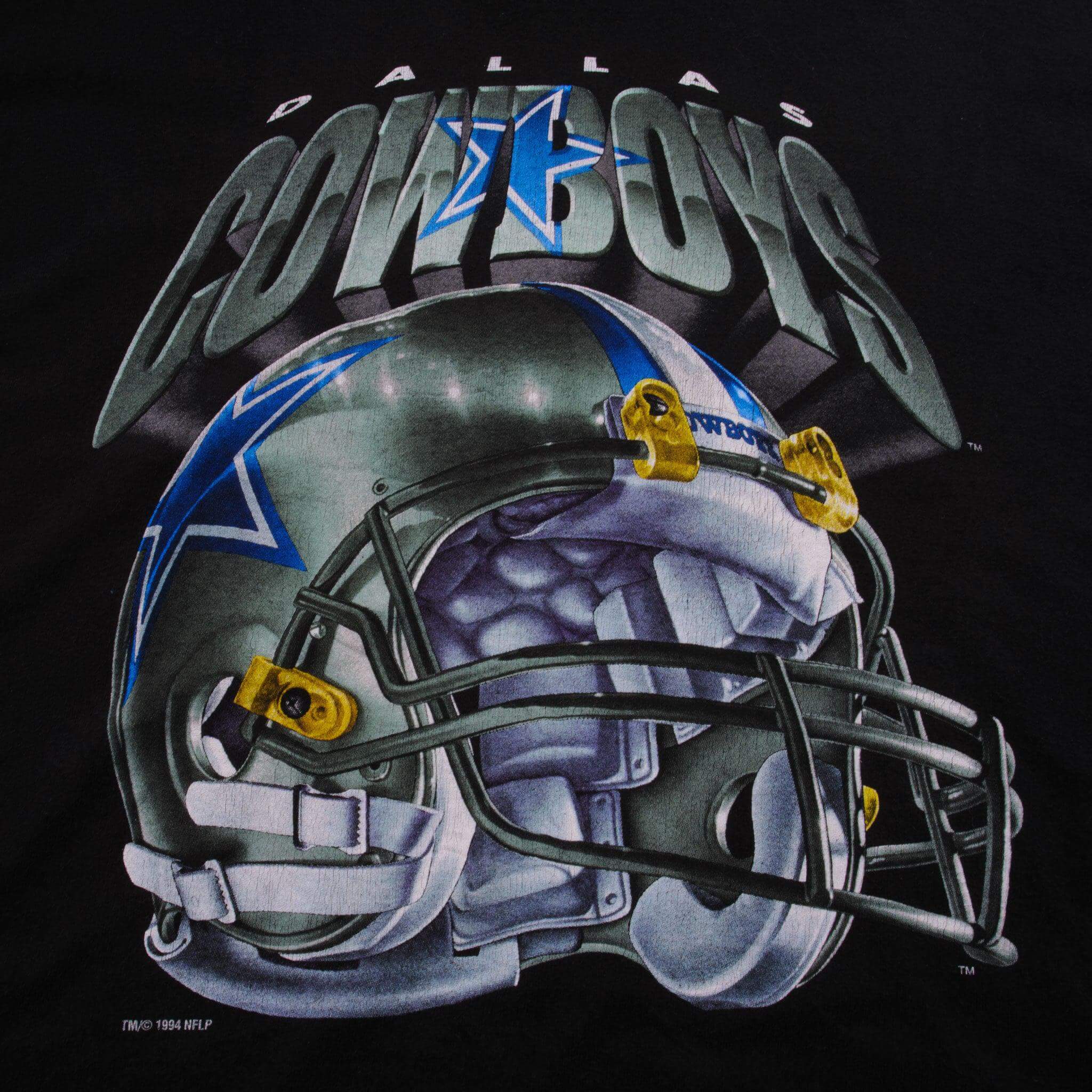 Vintage NFL Dallas Cowboys Salem Sportswear Tee Shirt 1994 Size XLarge Made In USA