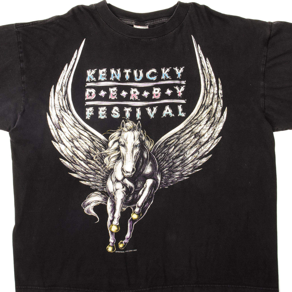 VINTAGE KENTUCKY DERBY FESTIVAL TEE SHIRT 1995 SIZE 2XL