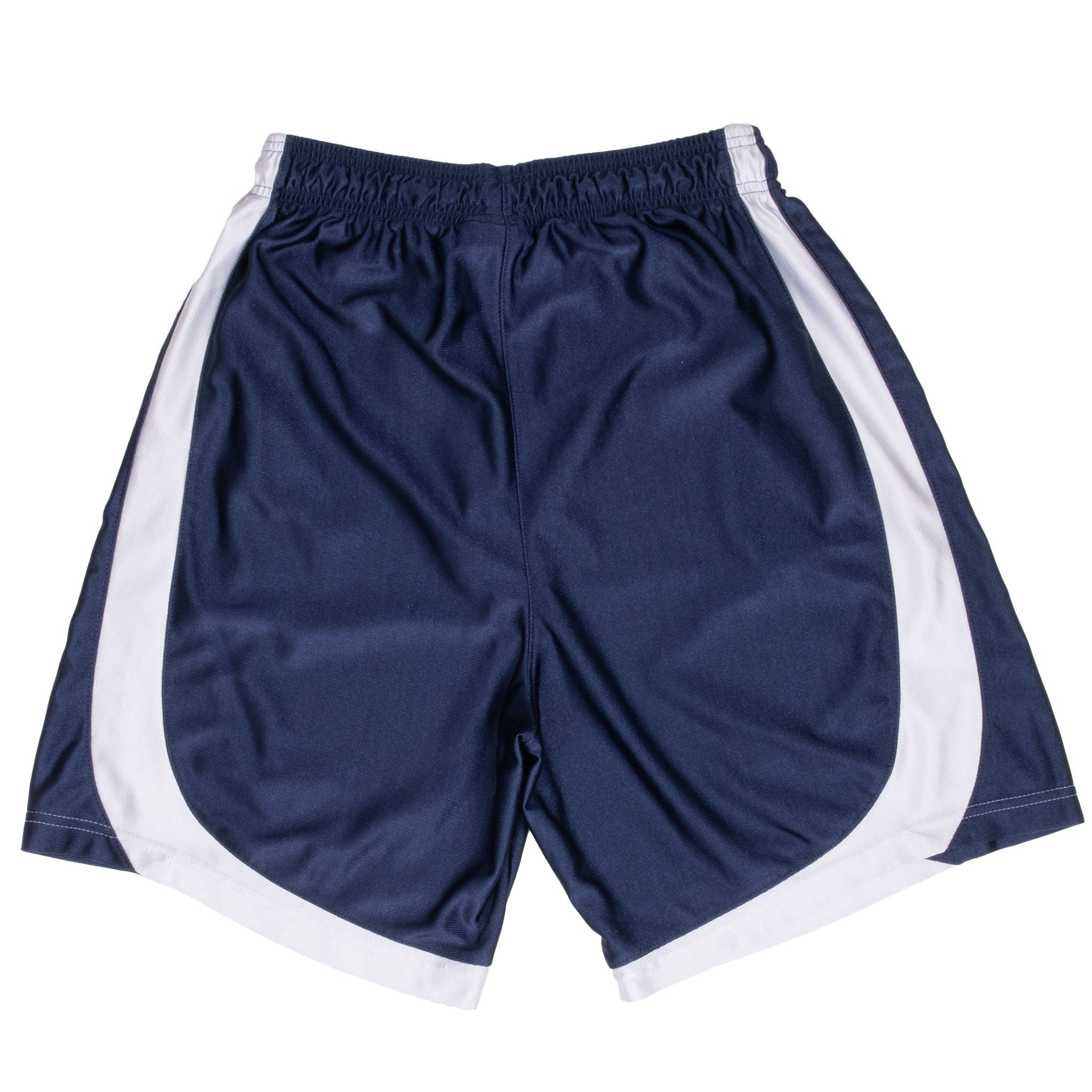 Vintage Nike Blue & White Classic Swoosh Track Shorts 1990S Size Medium