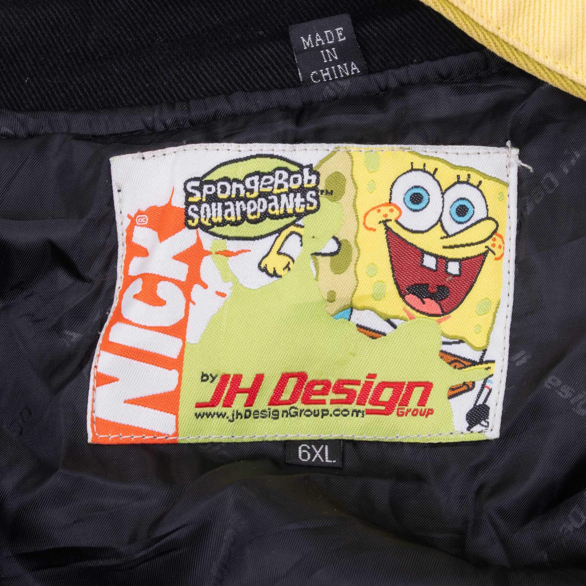Vintage Sponge Bob Jeff Hamilton Racing Jacket 2006 Size 6XL
