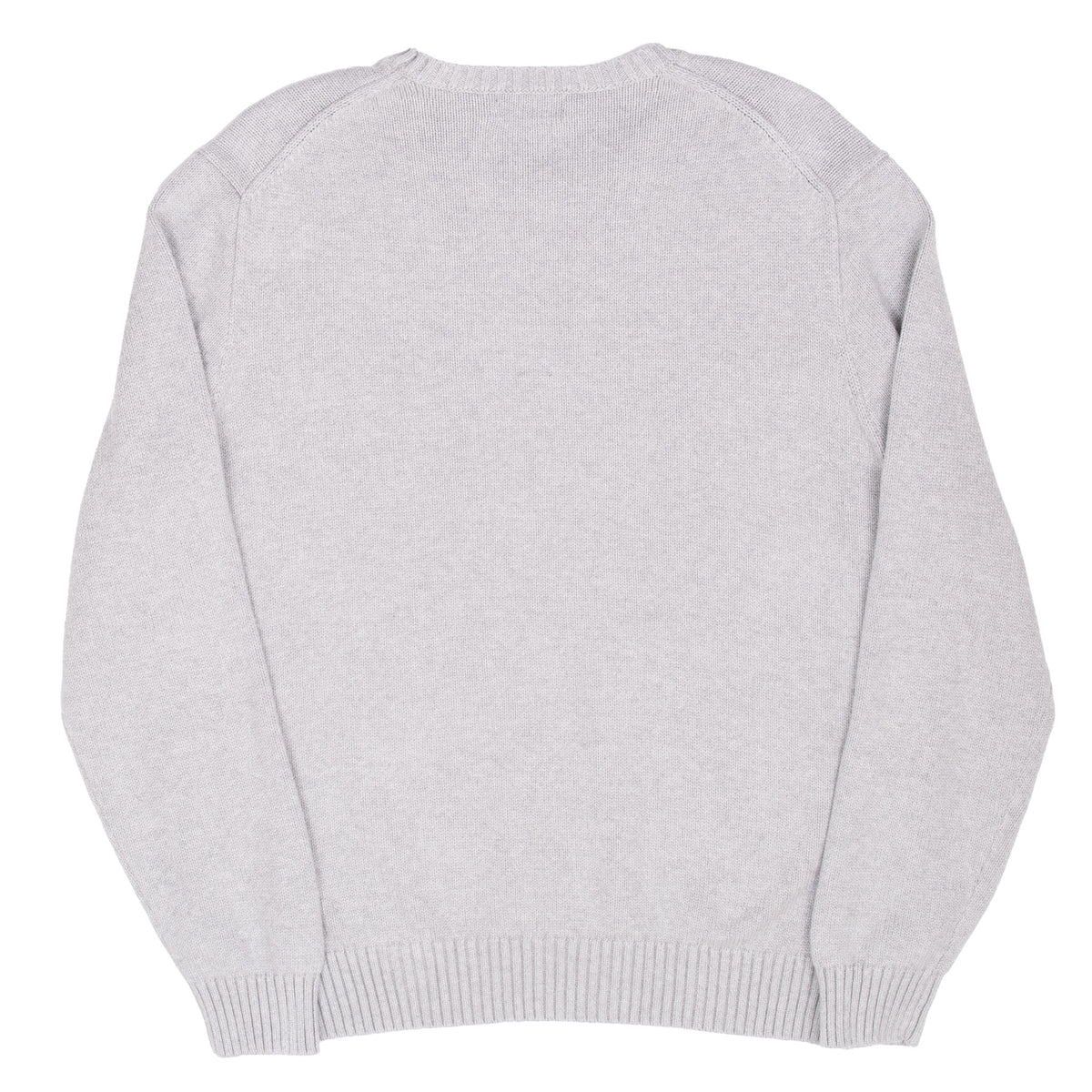 Vintage Ralph Lauren Grey Knit Sweater Crewneck Size XL