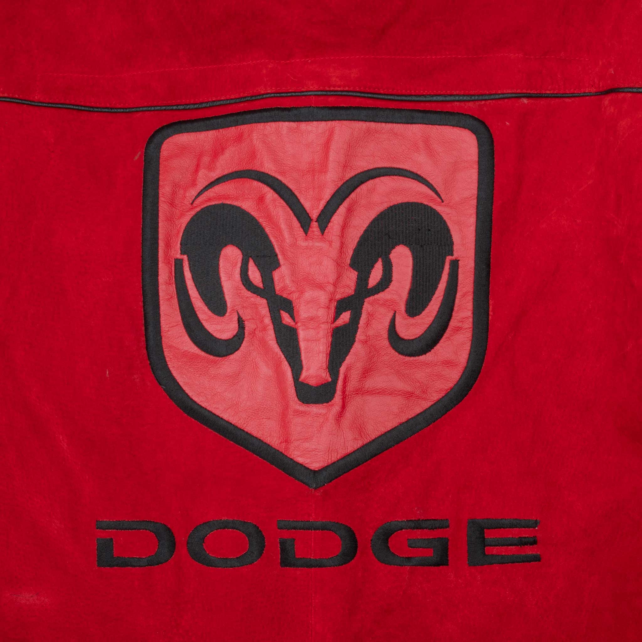 Vintage Nascar Kasey Kahne #9 Dodge Suede Red Jacket 2000S Size Small