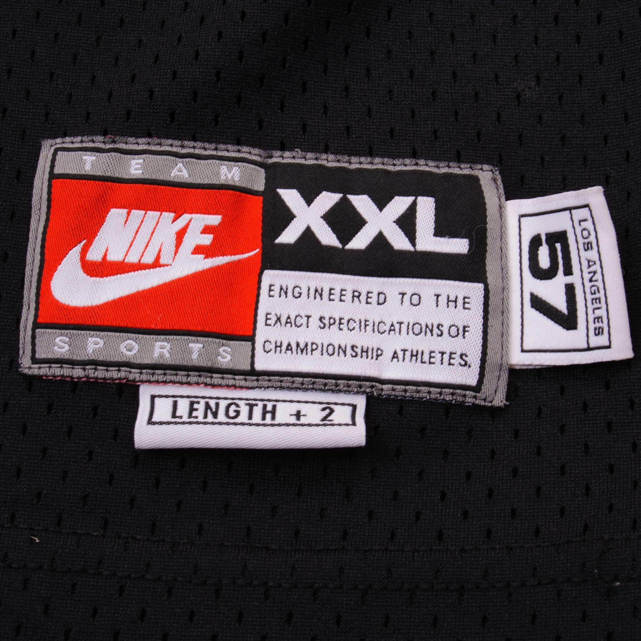 VINTAGE NIKE NBA LAKERS SHAQ O'NEIL 34 JERSEY 1990S SIZE 2XL