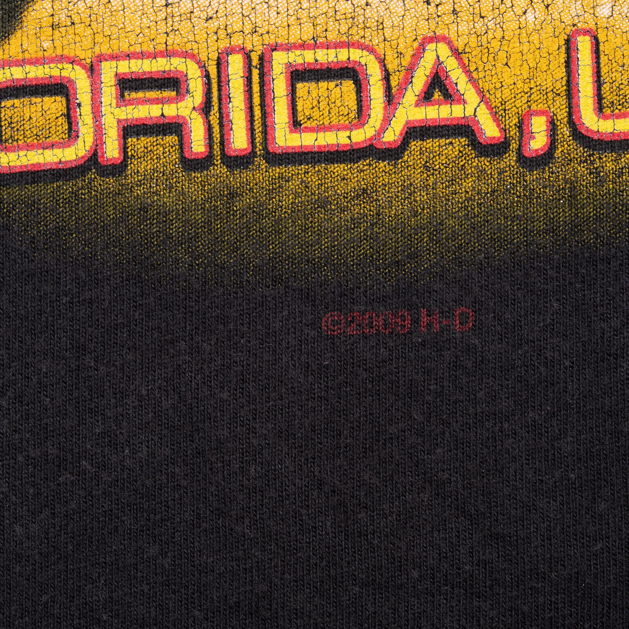 Vintage Harley Davidson Orlando Florida 2008 Tee Shirt Size XL