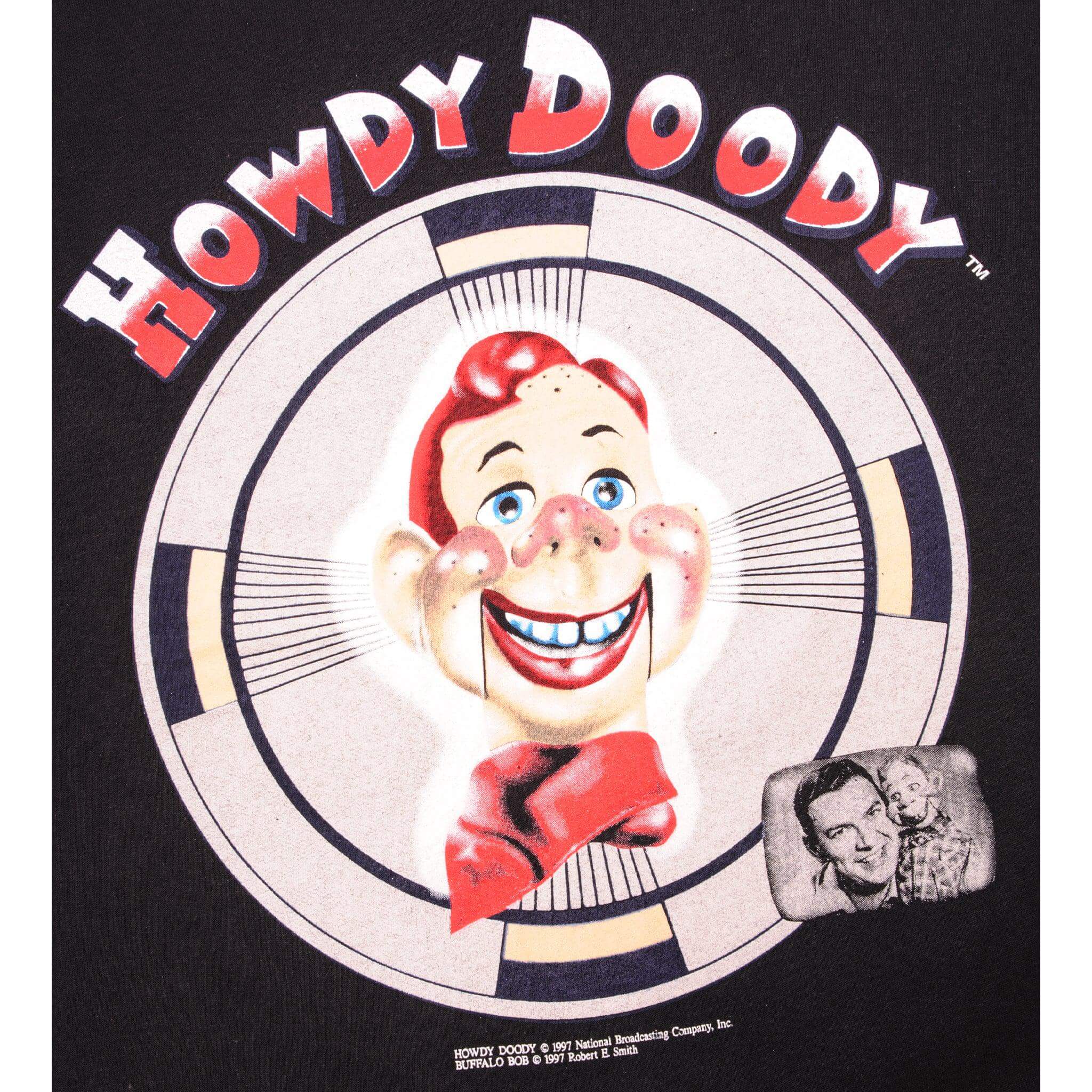 VINTAGE HOWDY DOODY TV SHOW NBC SWEATSHIRT 1997 SIZE 2XL