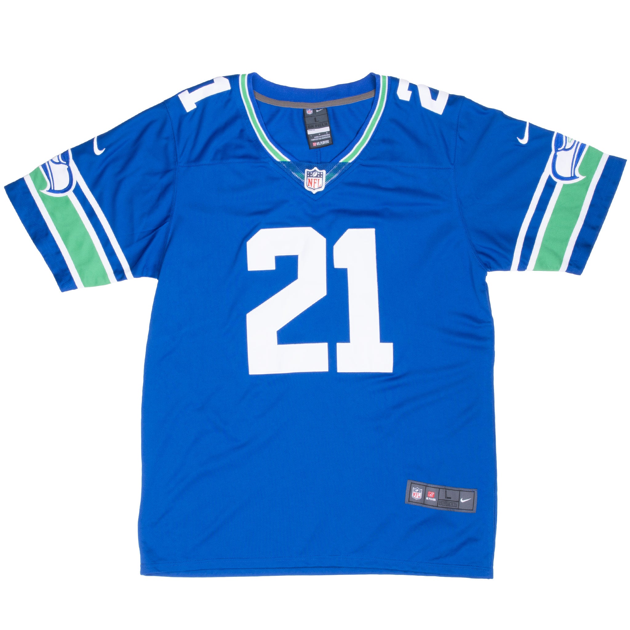 Vintage Nfl Seattle Seahawks Witherspoon #21 Nike Jersey Size Large