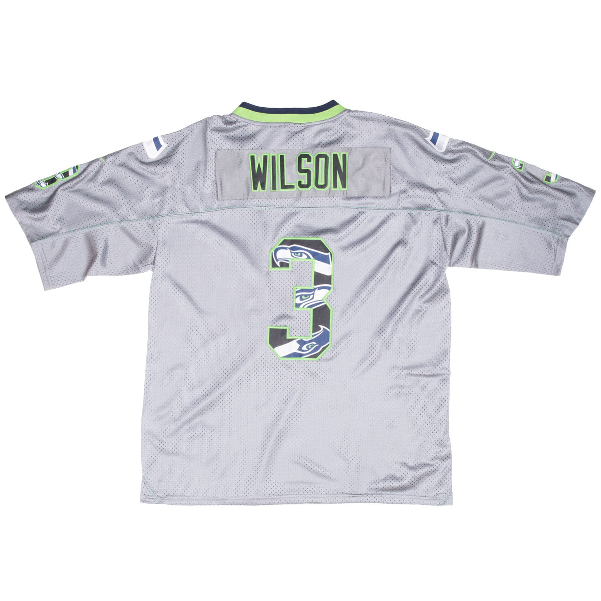 Vintage Nfl Seattle Seahawks Wilson #3 Nike Jersey Size 44