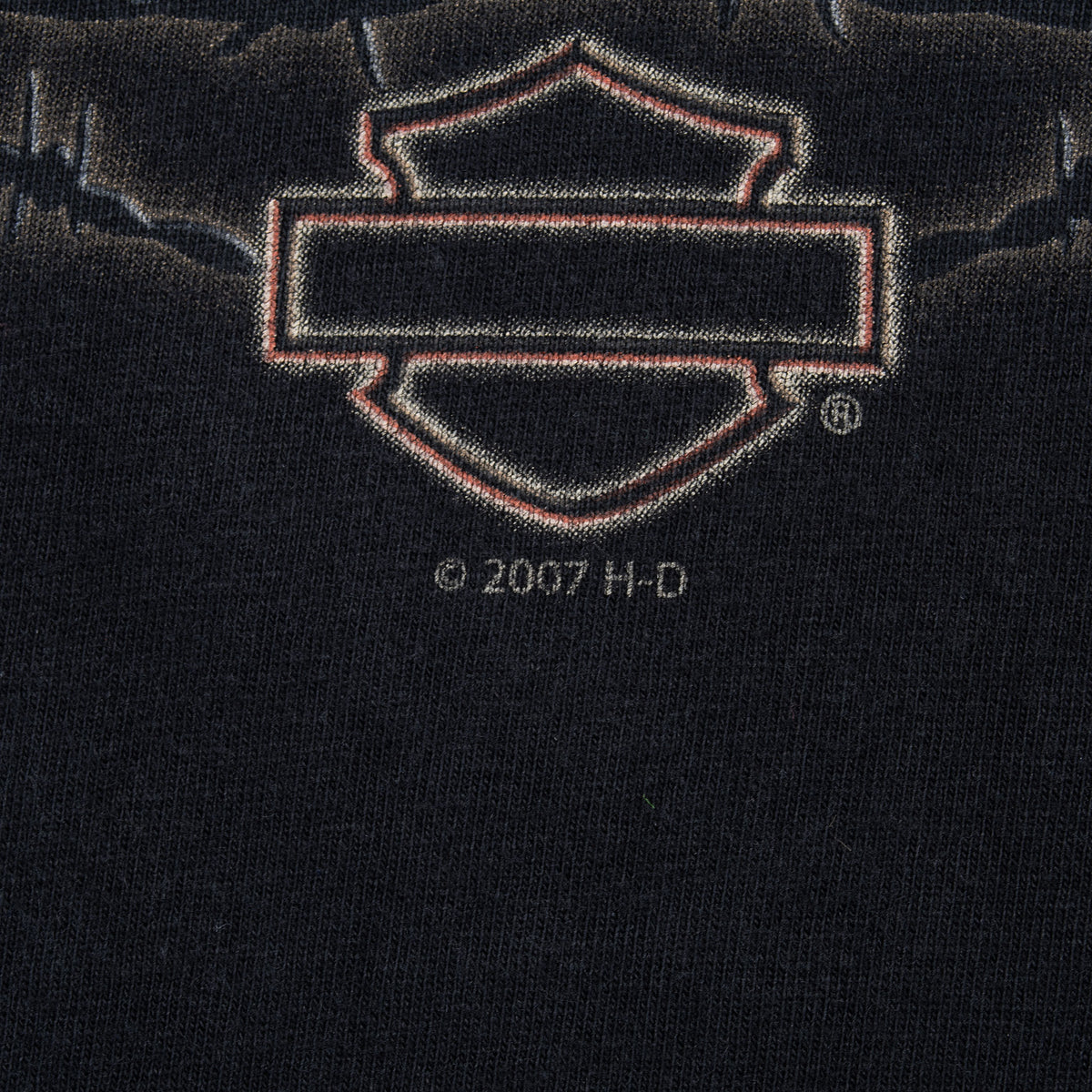 Vintage Harley Davidson High Mile Tee Shirt 2007 Size Large Made In Usa