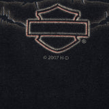 Vintage Harley Davidson High Mile Tee Shirt 2007 Size Large Made In Usa