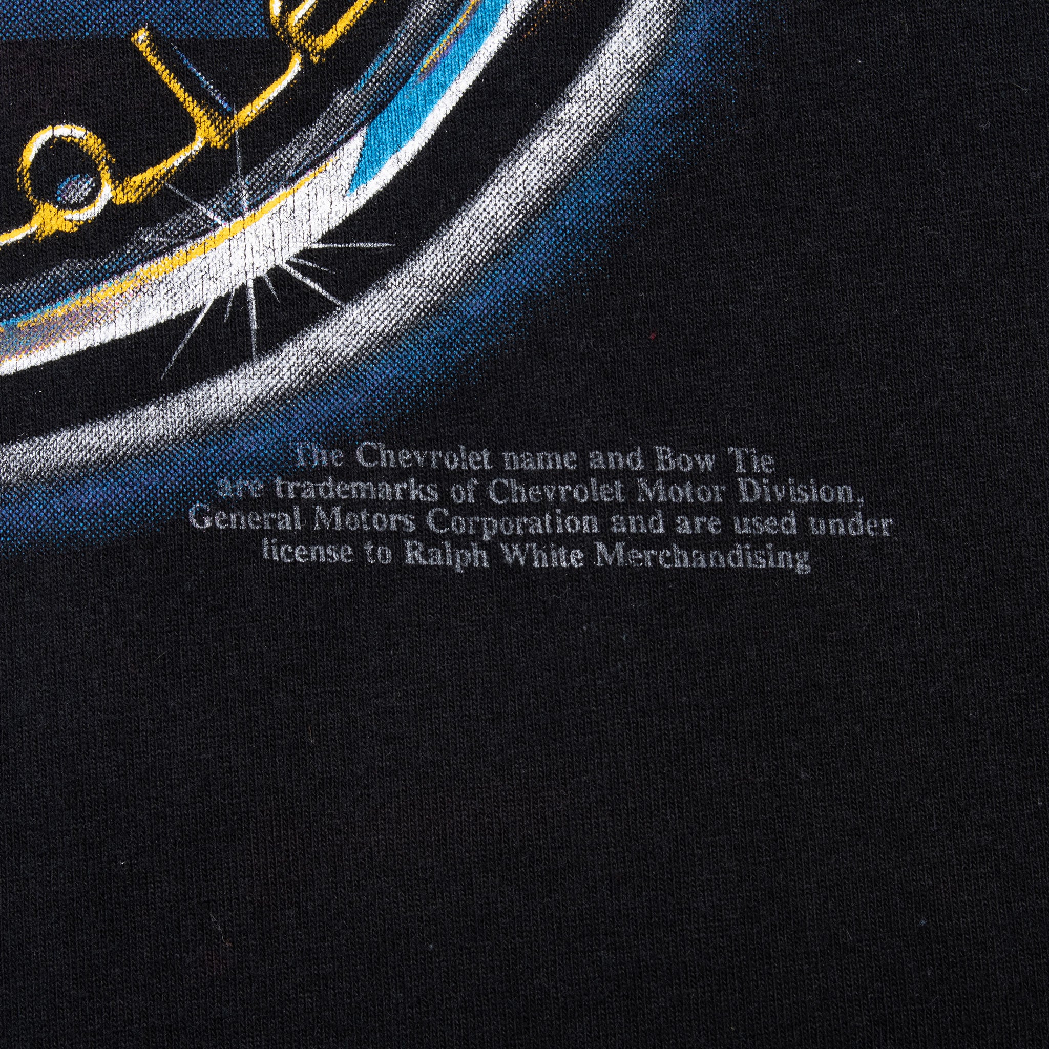 Vintage Chevrolet 1990S Car Tee Shirt Size 2XL Made In Usa With Single Stitch Sleeves