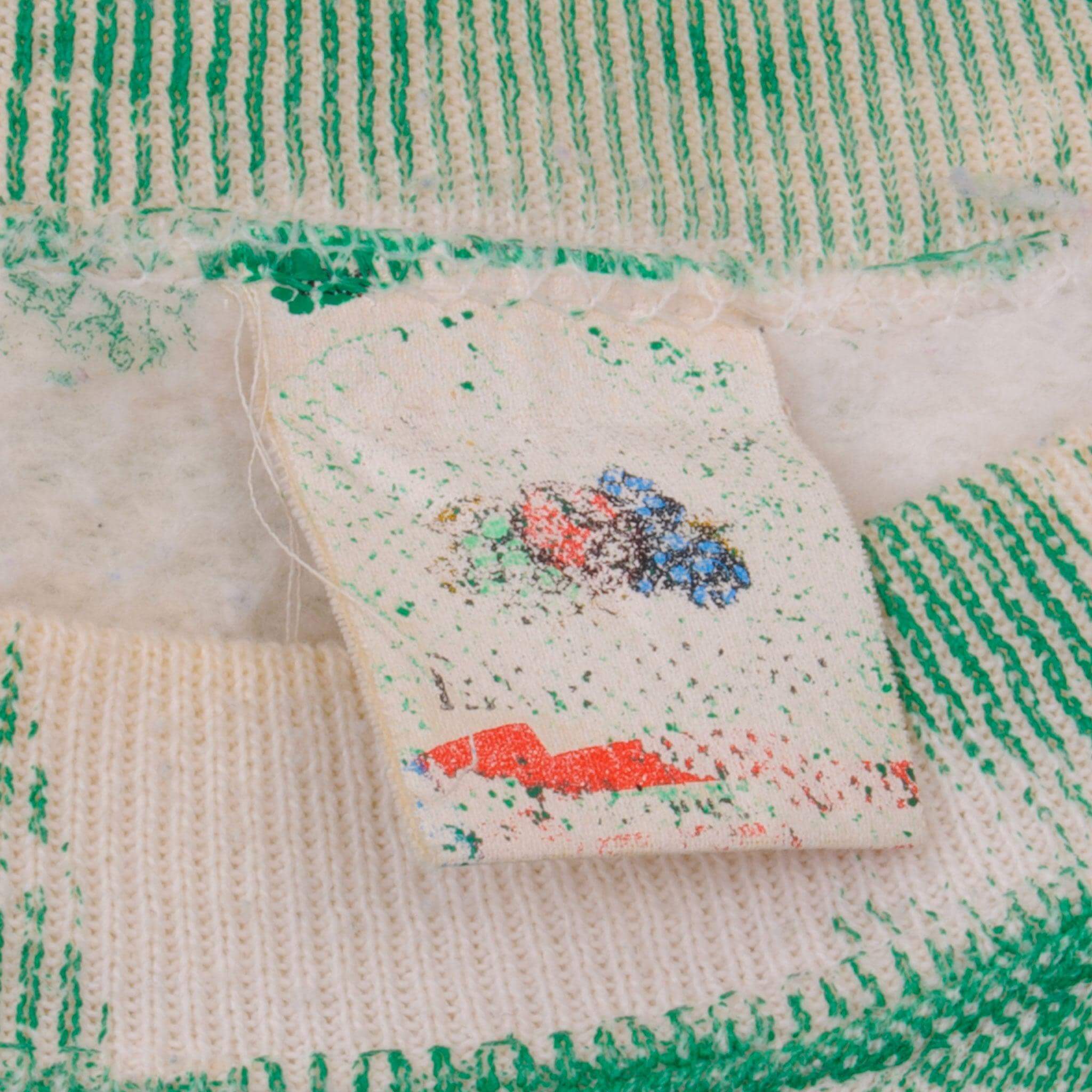 Vintage All Over Print NFL New York Jets Sweatshirt Size XL Made In USA. 1990s