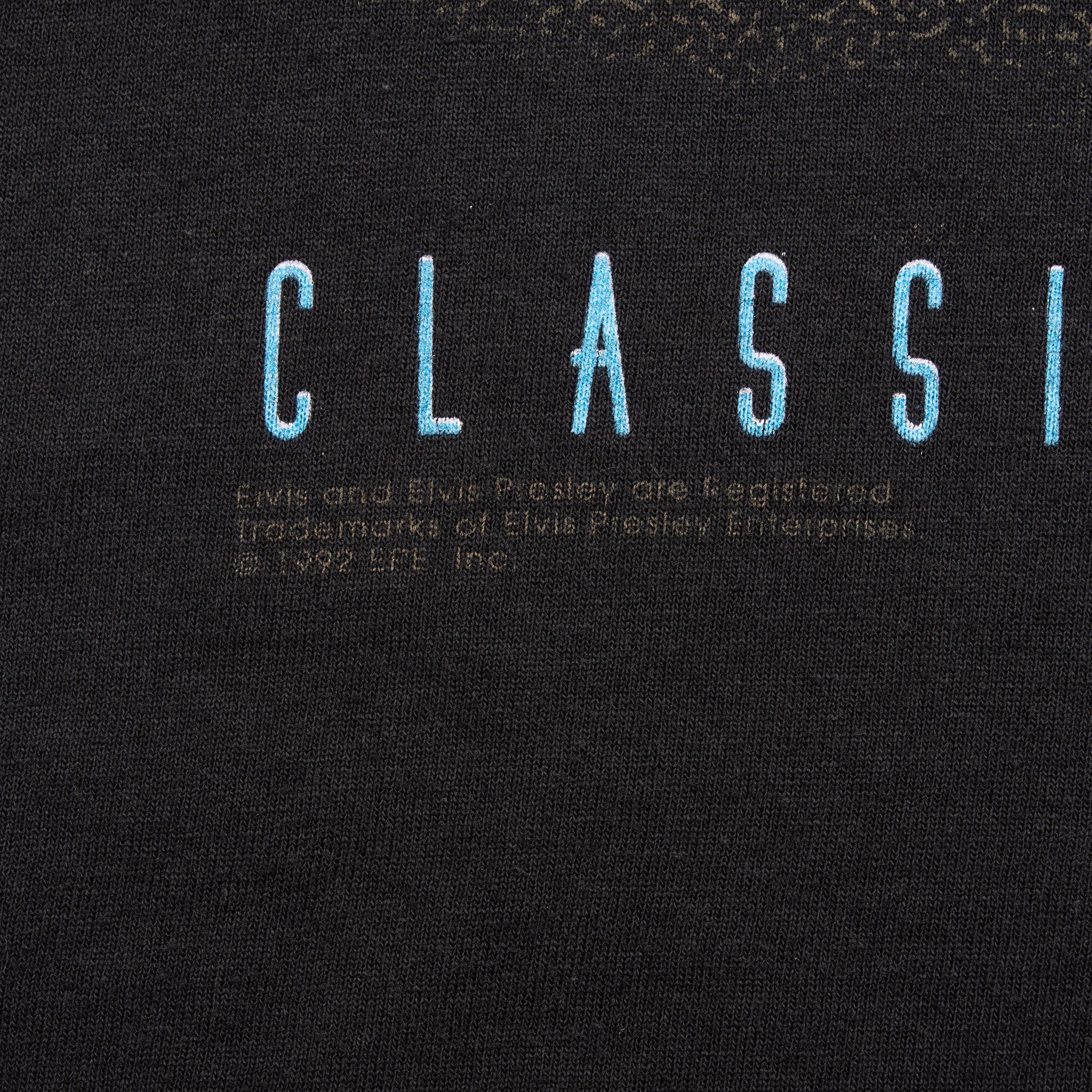 Vintage Elvis Presley Classics Are Forever 1992 Tee Shirt Size XL Made In Usa With Single Stitch Sleeves
