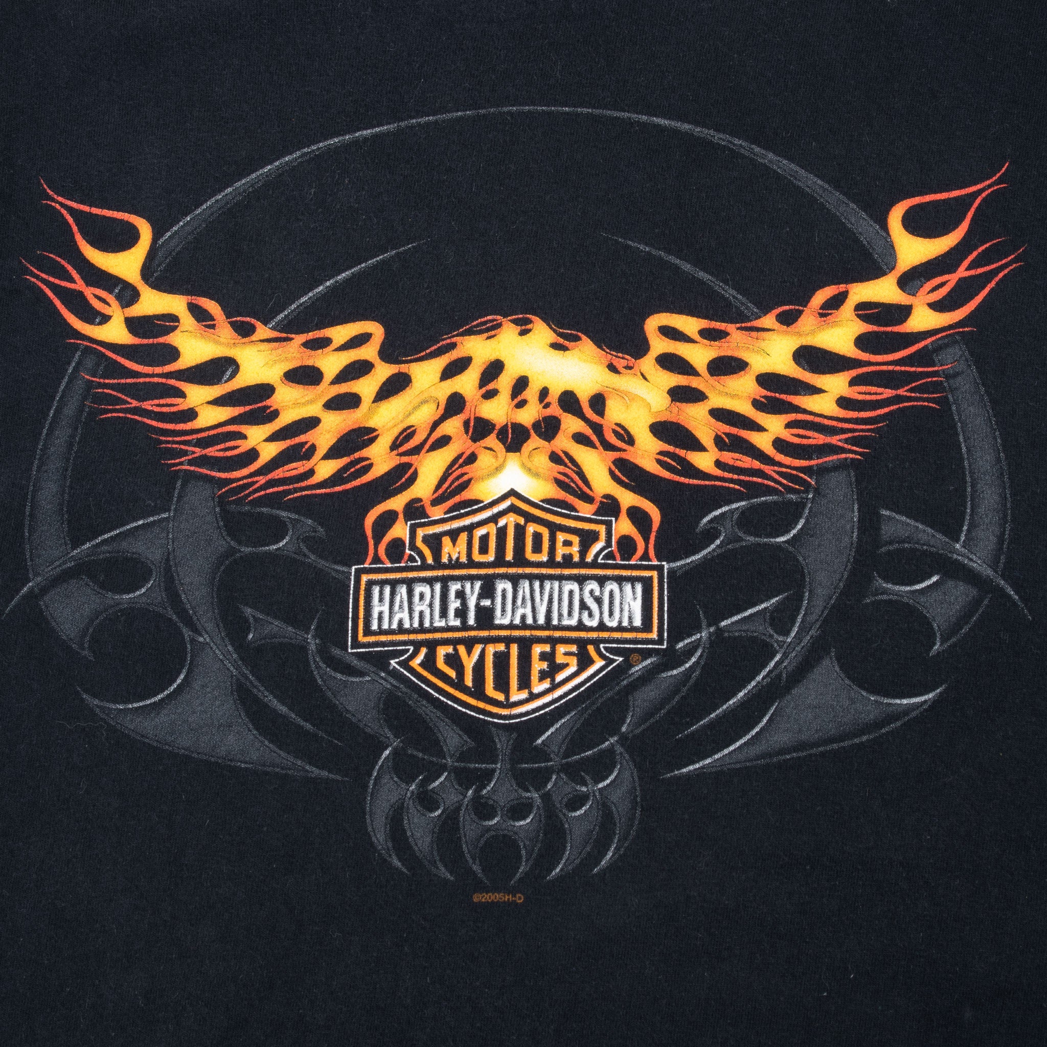 Vintage Harley Davidson Orlando Florida 2005 Tee Shirt Size Medium