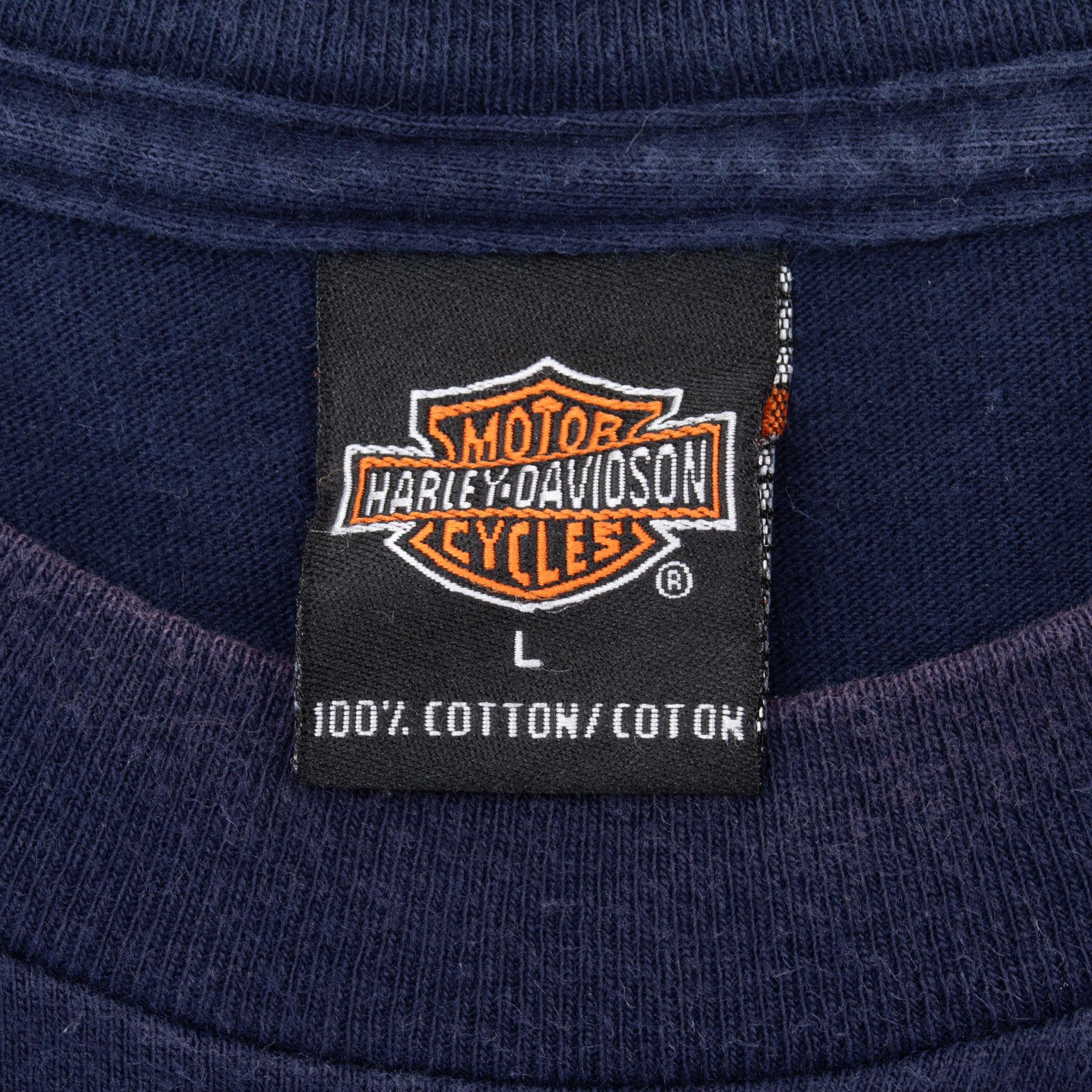 Vintage Harley Davidson Boise Idaho 2001 Tee Shirt Size Large