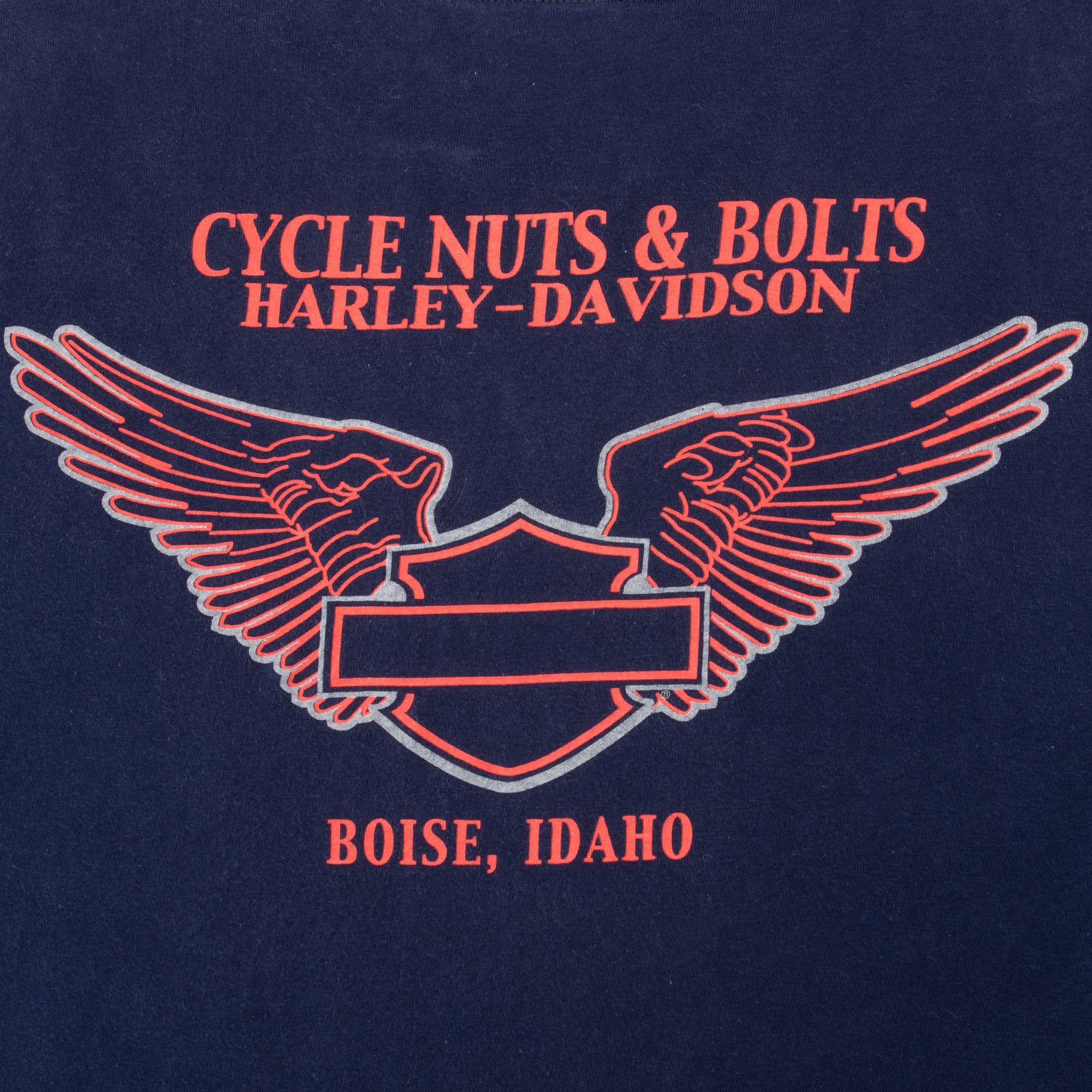 Vintage Harley Davidson Boise Idaho 2001 Tee Shirt Size Large